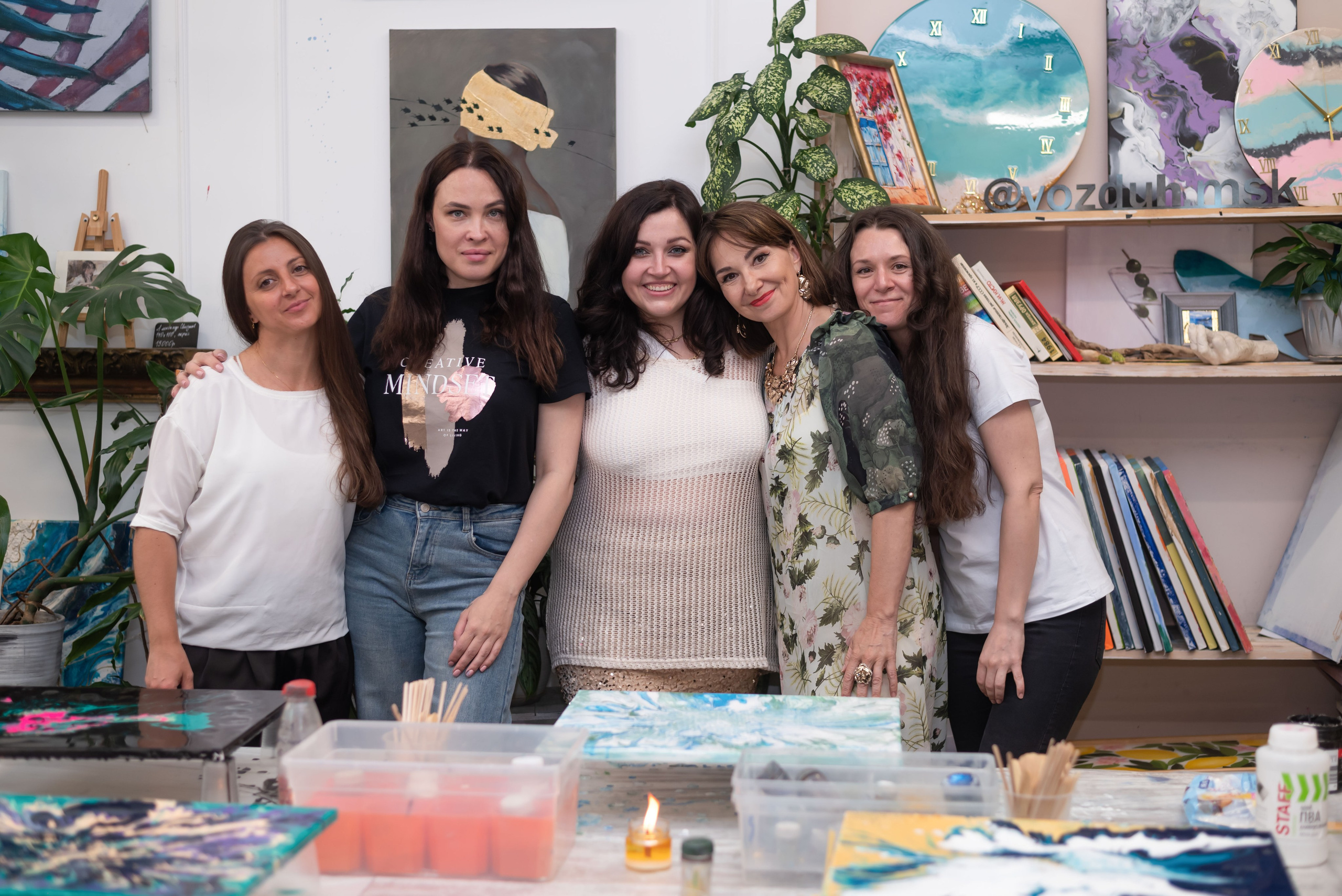 Творческий День Рождения. Event photographer from Moscow