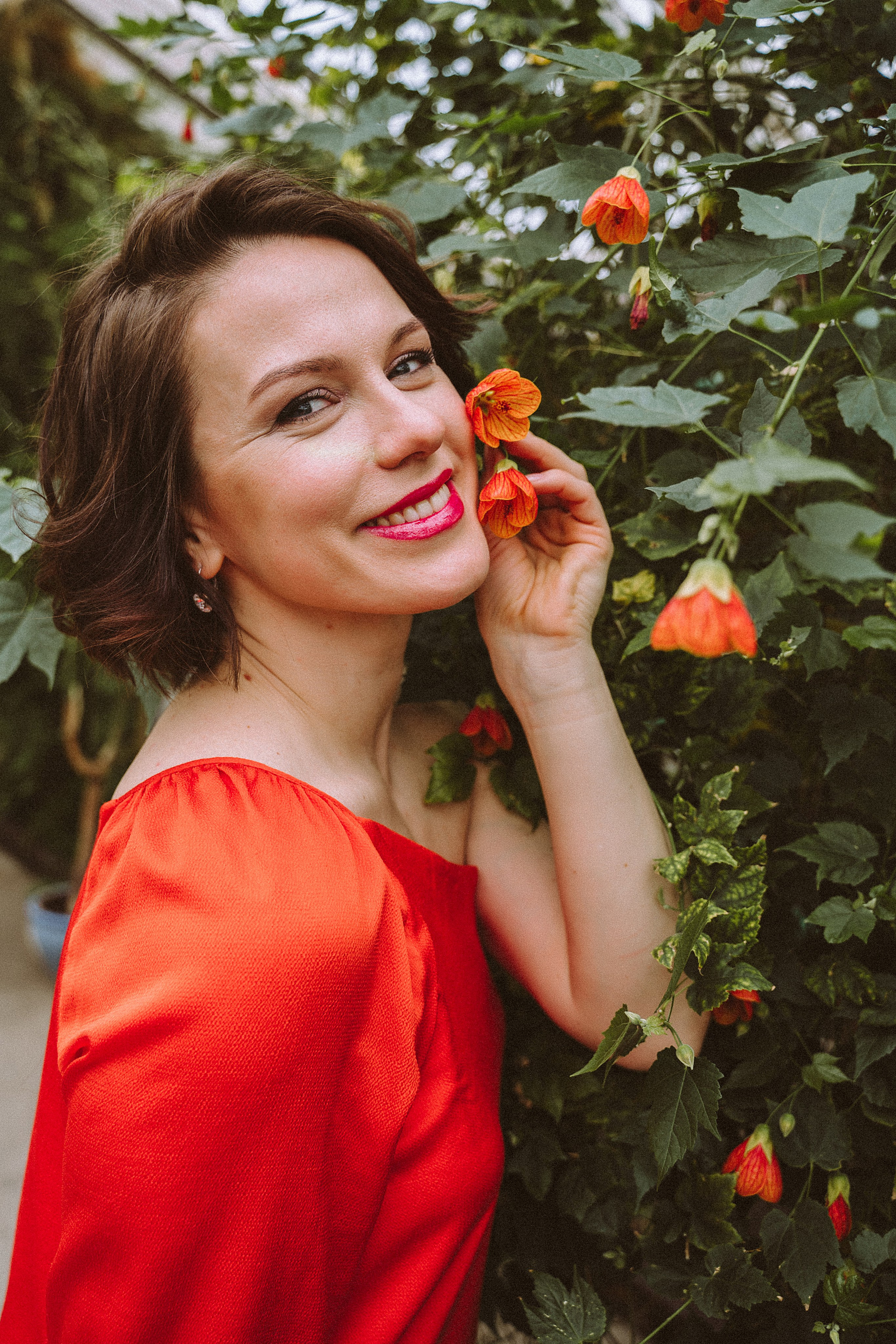 Анастасия ботанический сад. Свадебный фотограф Юлия Копылова