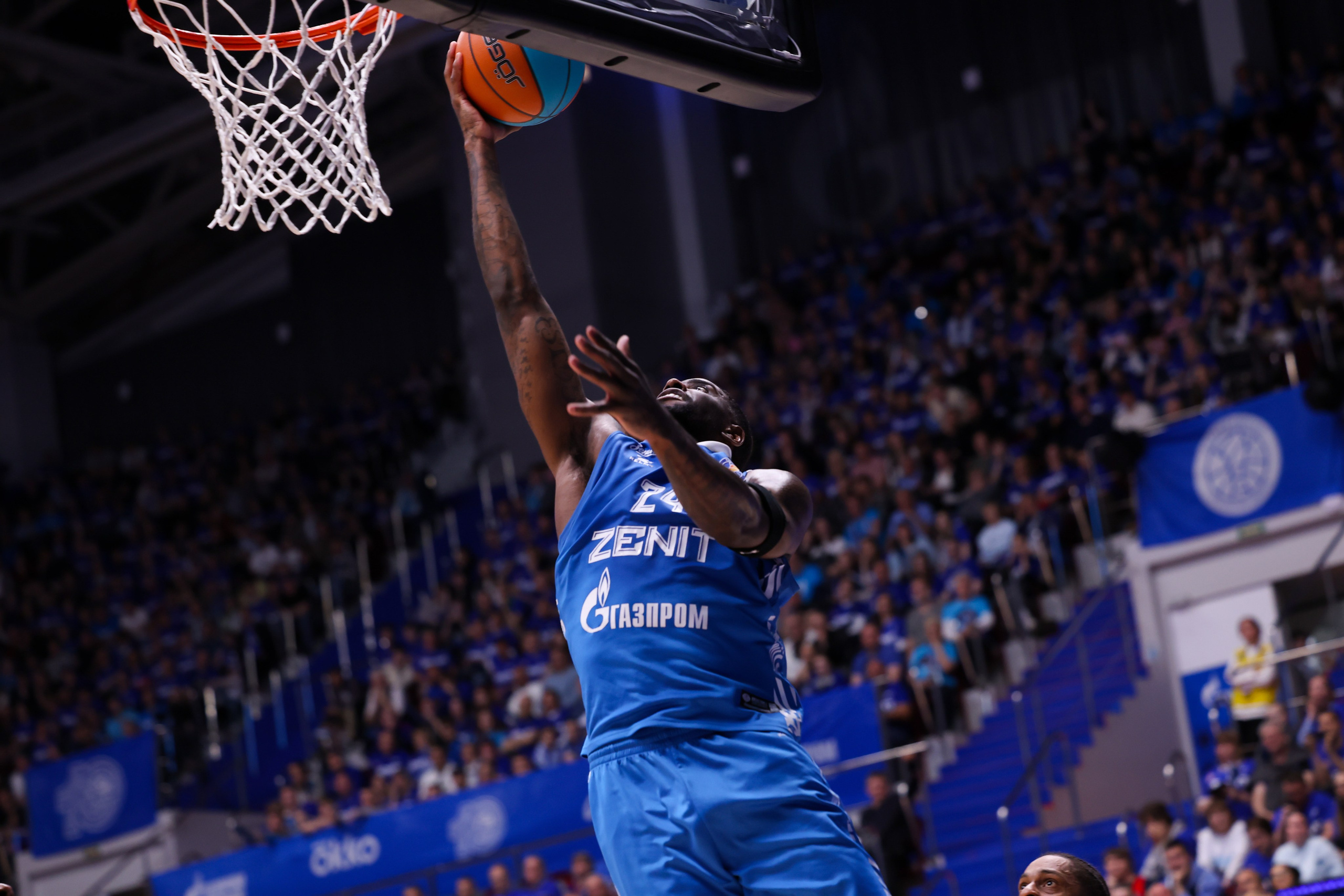 БК «Зенит» — БК «ЦСКА» финал ЕЛ ВТБ 1 игра 27.05.2025. Спортивный и репортажный фотограф Антон Тереханов