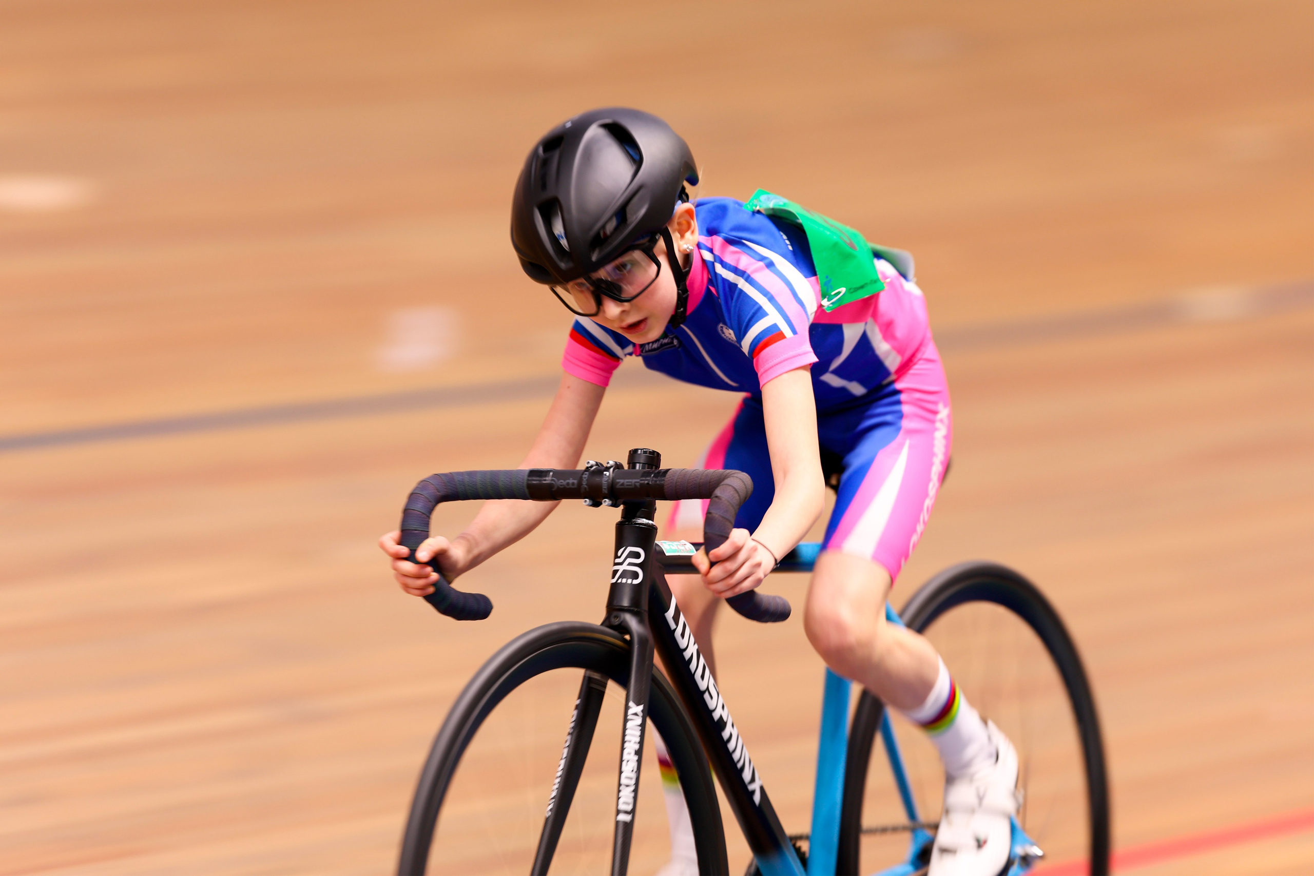 Пятый этап Региональных соревнований по велоспорту на треке (Гит, Скретч) 15.03.2025. Спортивный и репортажный фотограф Антон Тереханов