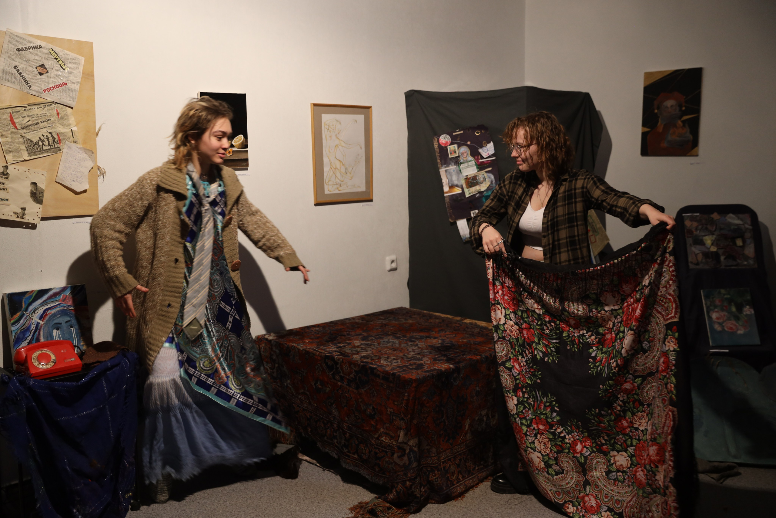 Выставка-перформанс. Творческое пространство в Санкт-Петербурге