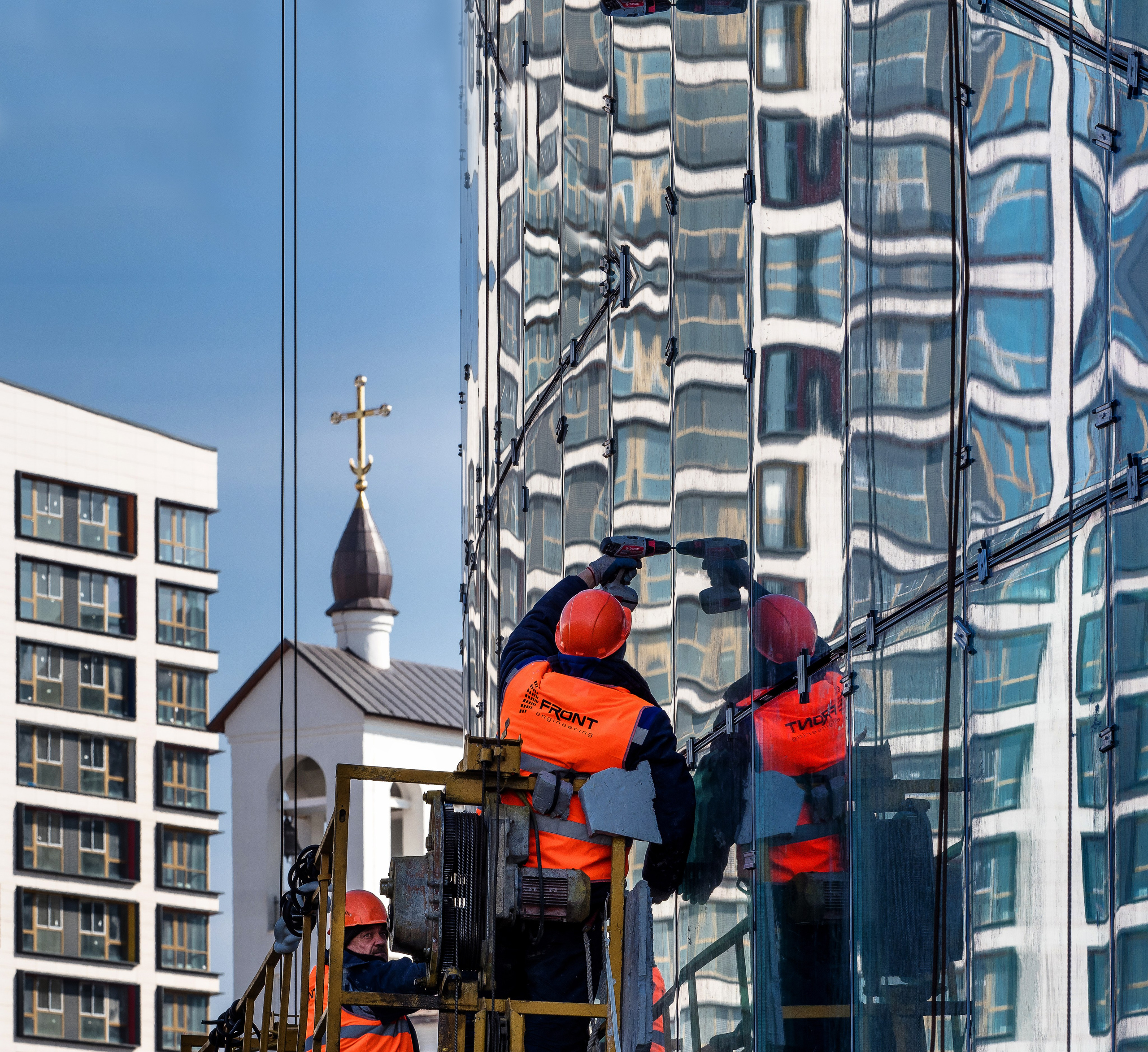 Фотосъемка Остекления здания. Съемка в студии под ваш запрос, студийные съемки, фотографии архитектурных объектов — Александр Евстигнеев — фотограф Москва