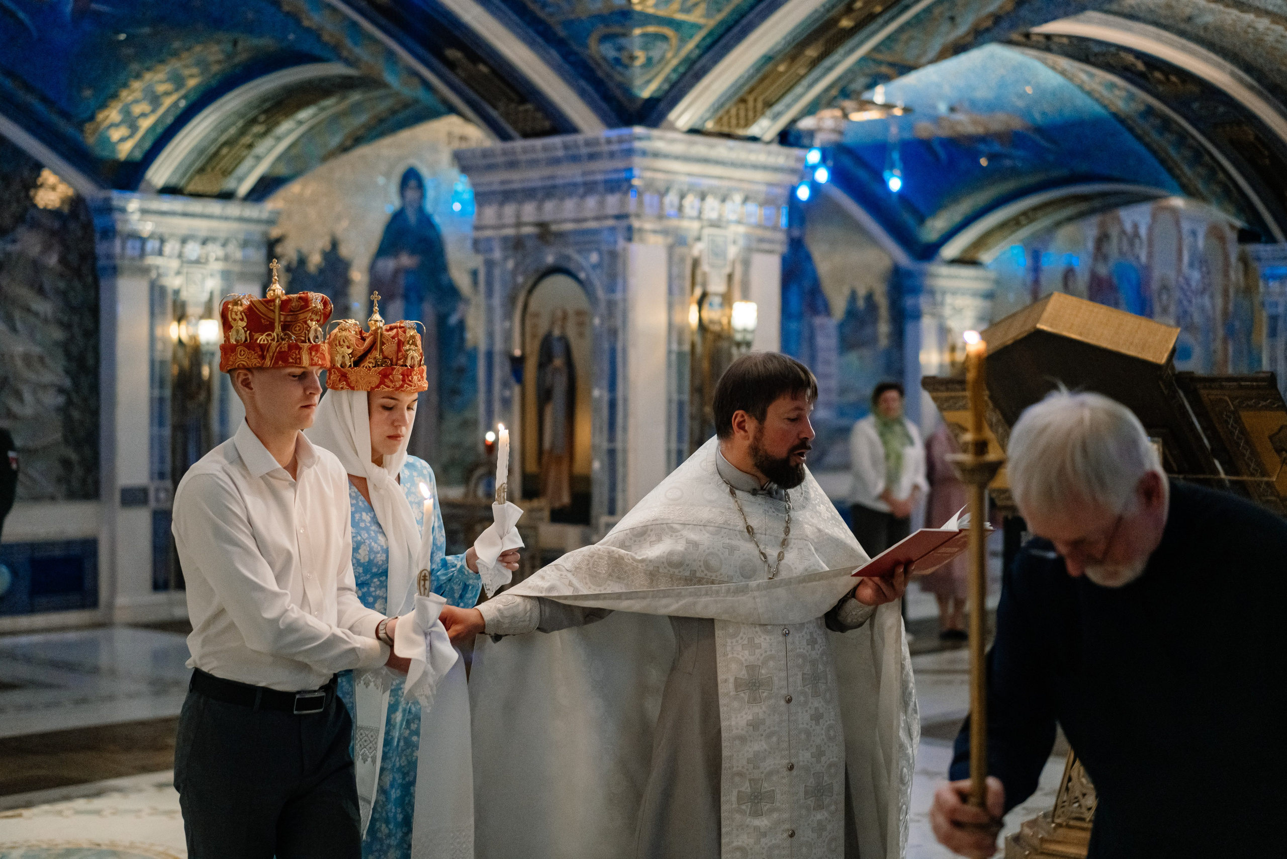 Венчание Анны и Вадима. Семейный фотограф Одинцово Москва Наталия Черенкова