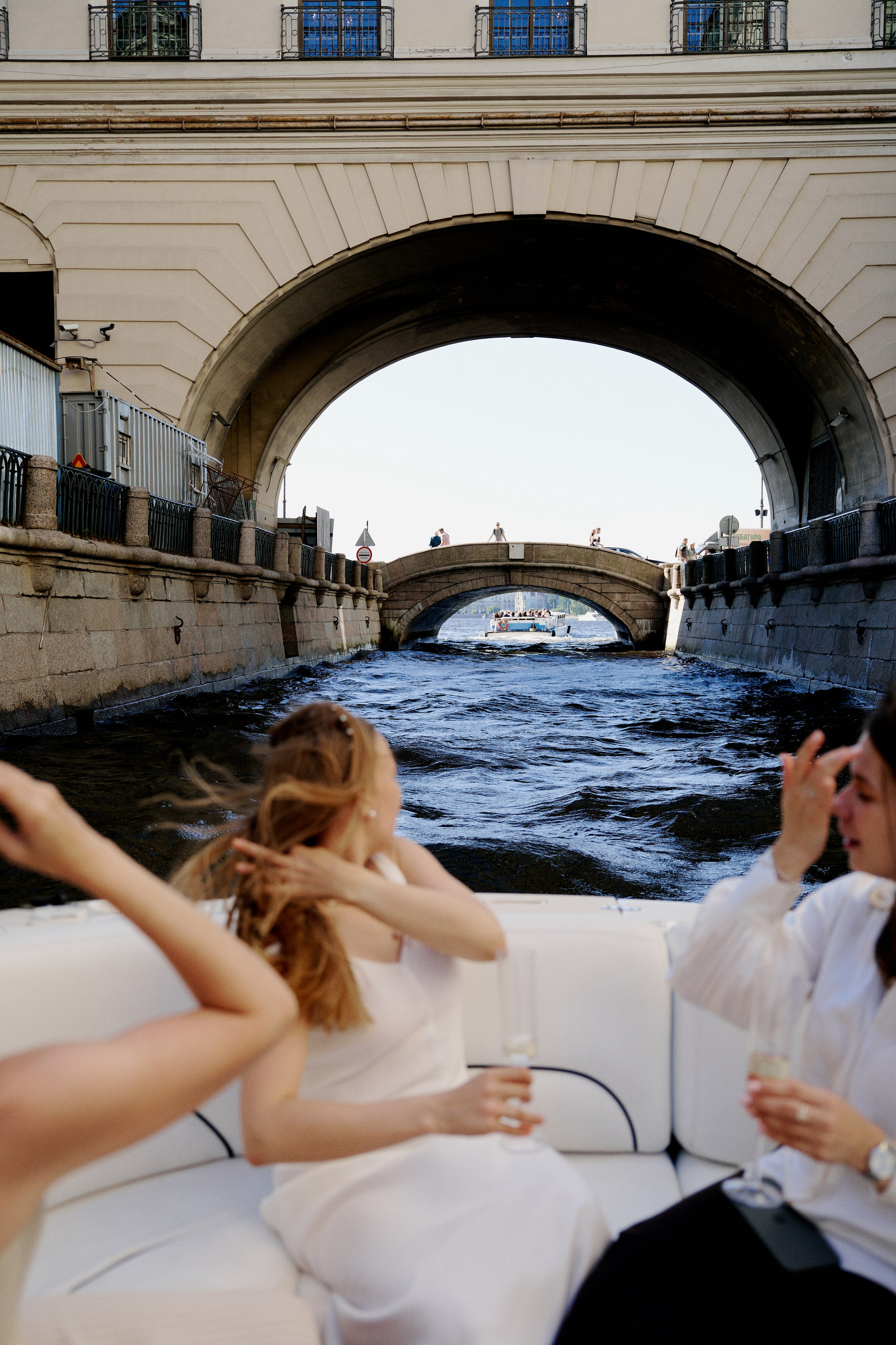 Девичник на катере. Фотограф / Санкт-Петербург / Галина Никонова