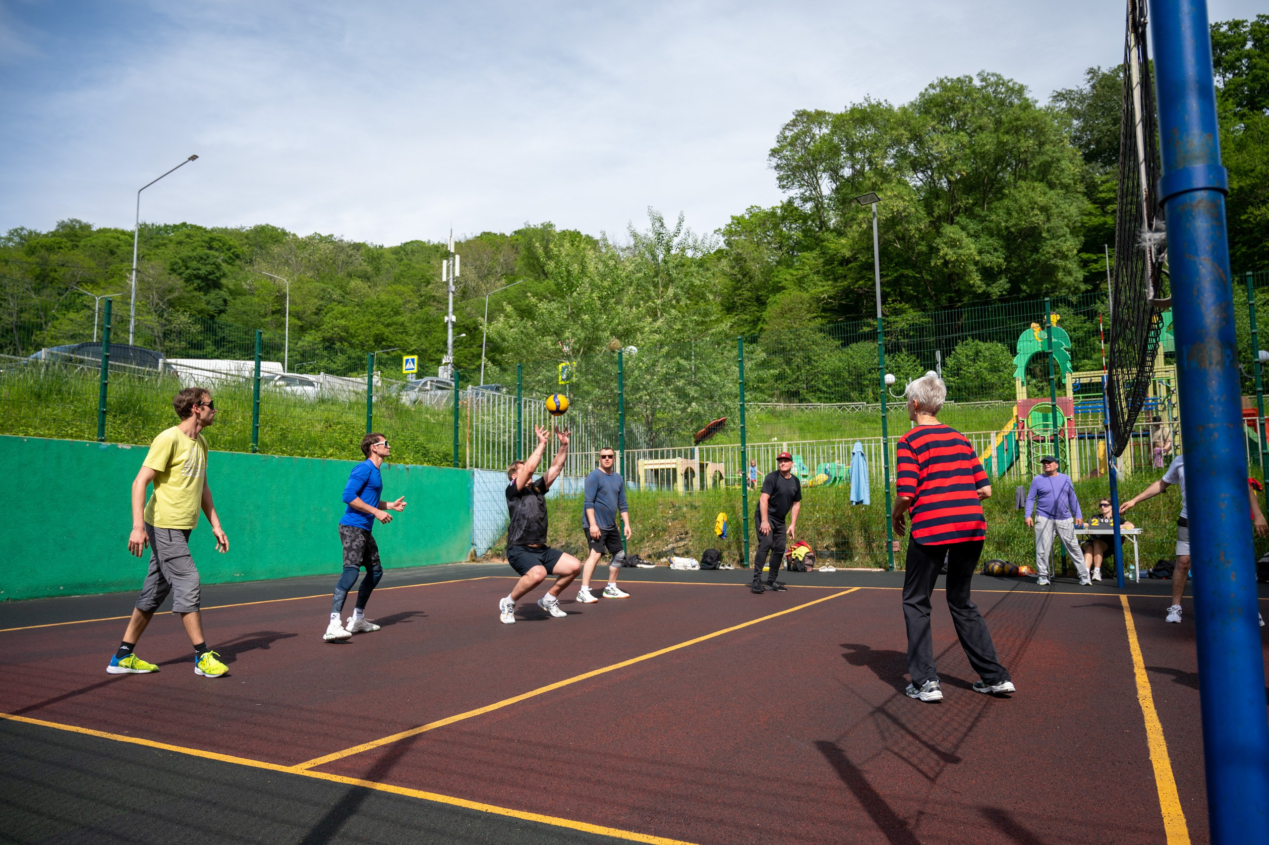Турнир по Волейболу. Фотографирую счастливых людей в Сочи
