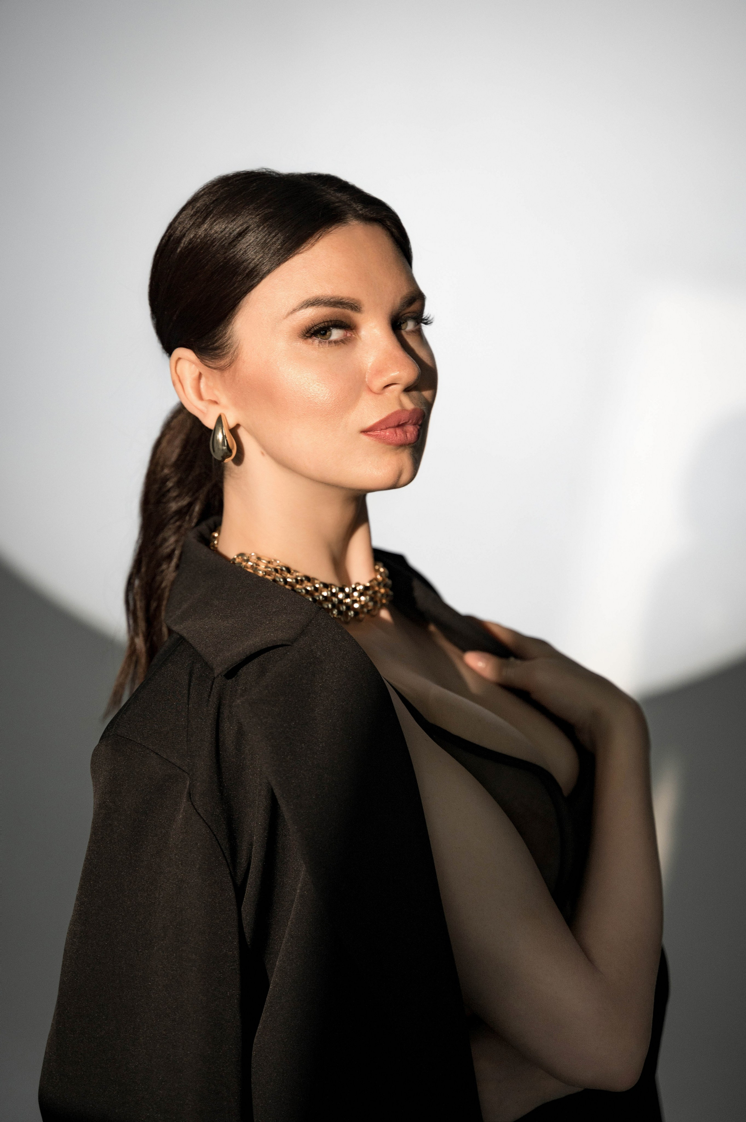 Студийная фотосессия для Юлии. Портретный и Фитнес фотограф в Москве Владислава Рыбалкина