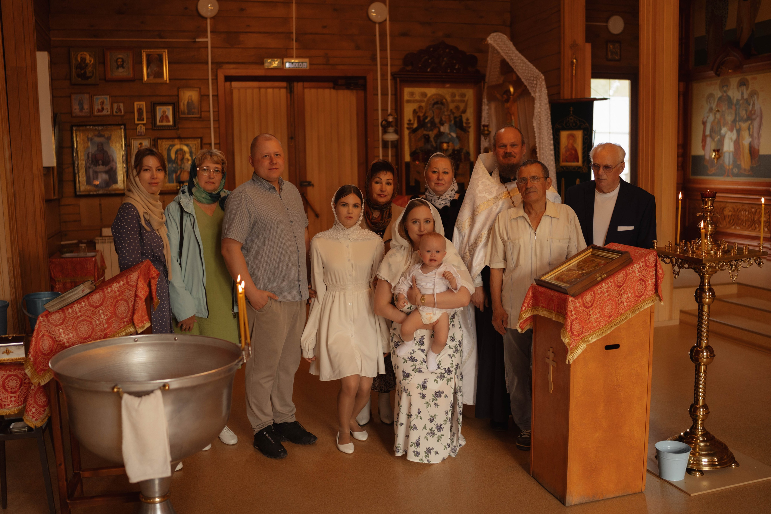 Крещение Любы. Фотограф в Новосибирске Диана Ильиных