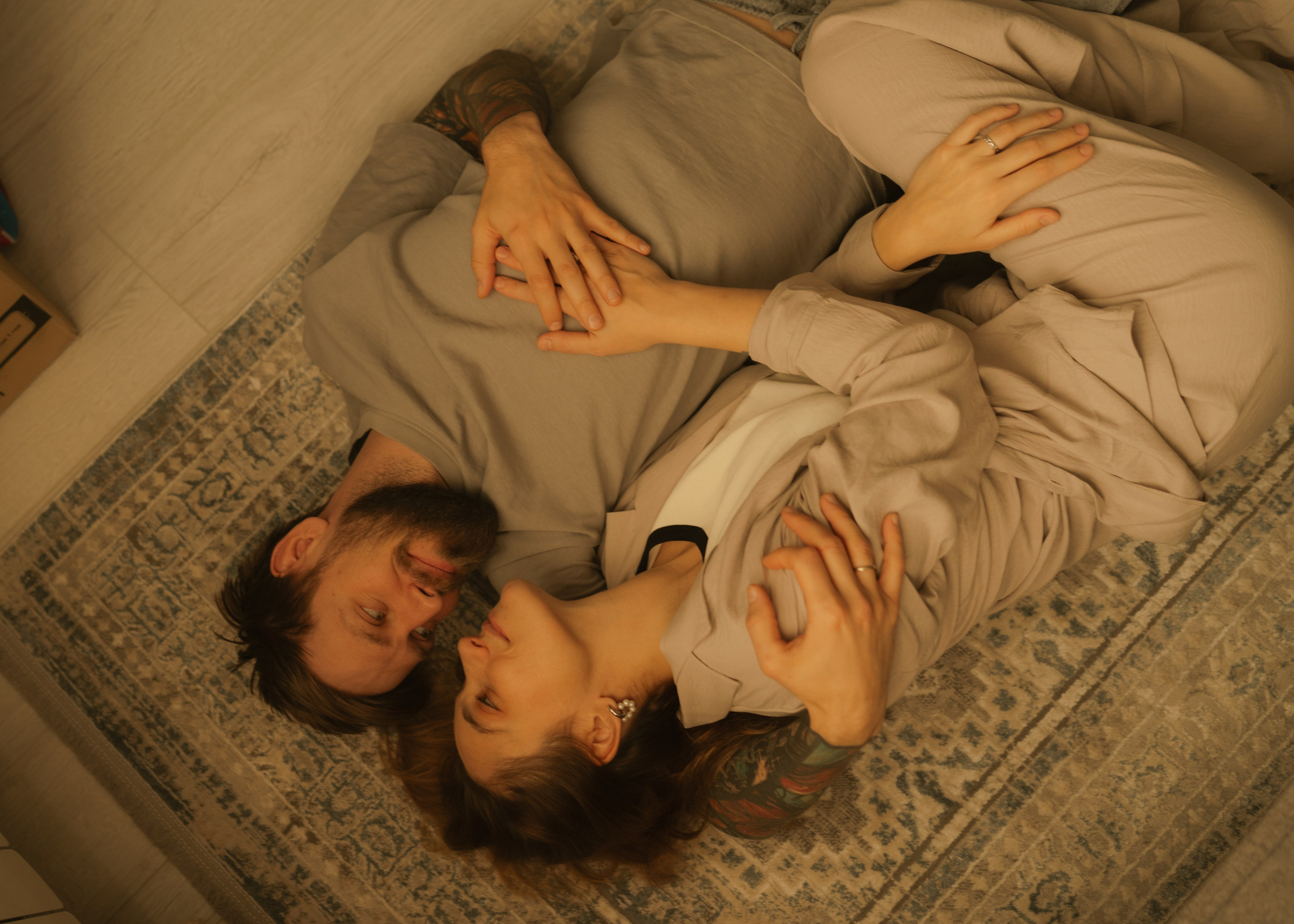 Катя и Андрей | домашняя. Фотограф в Новосибирске Диана Ильиных