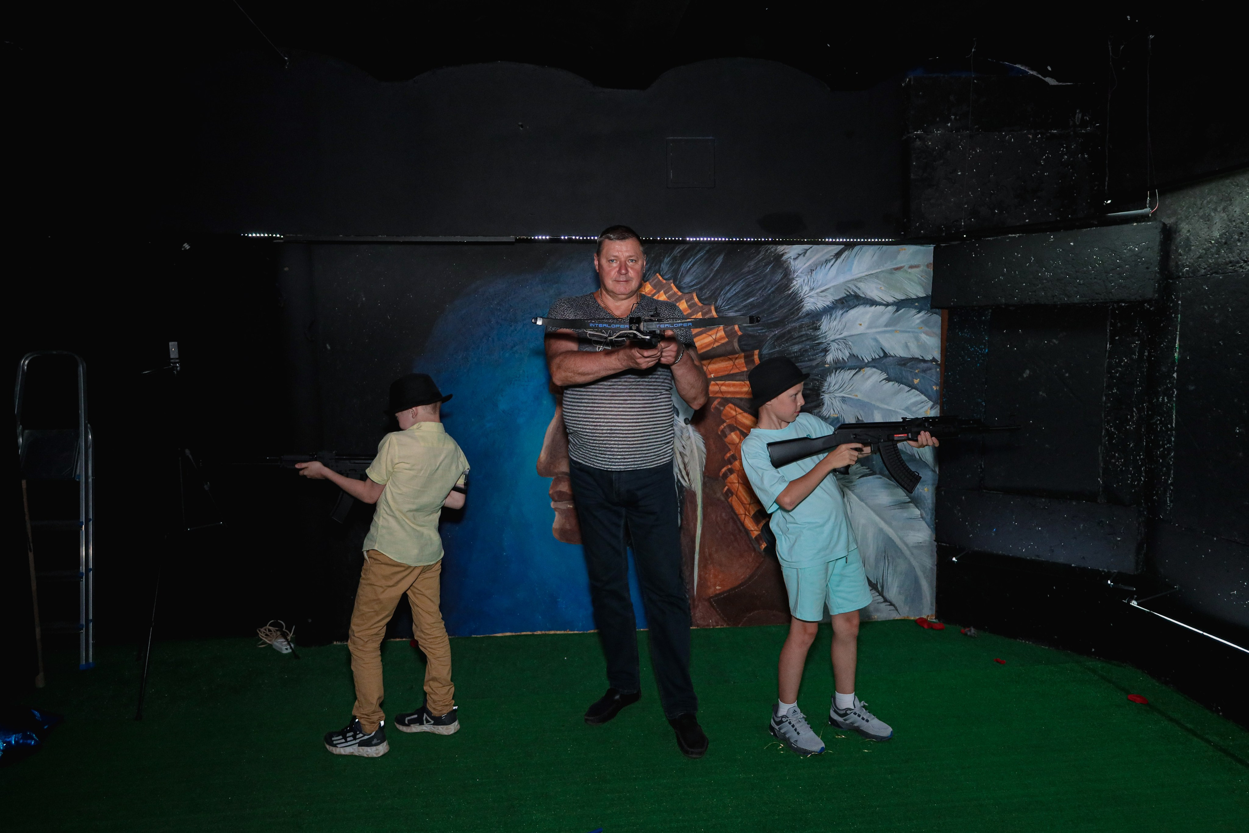 День рождение в стрелковом клубе. Фотограф Надршина Лилия