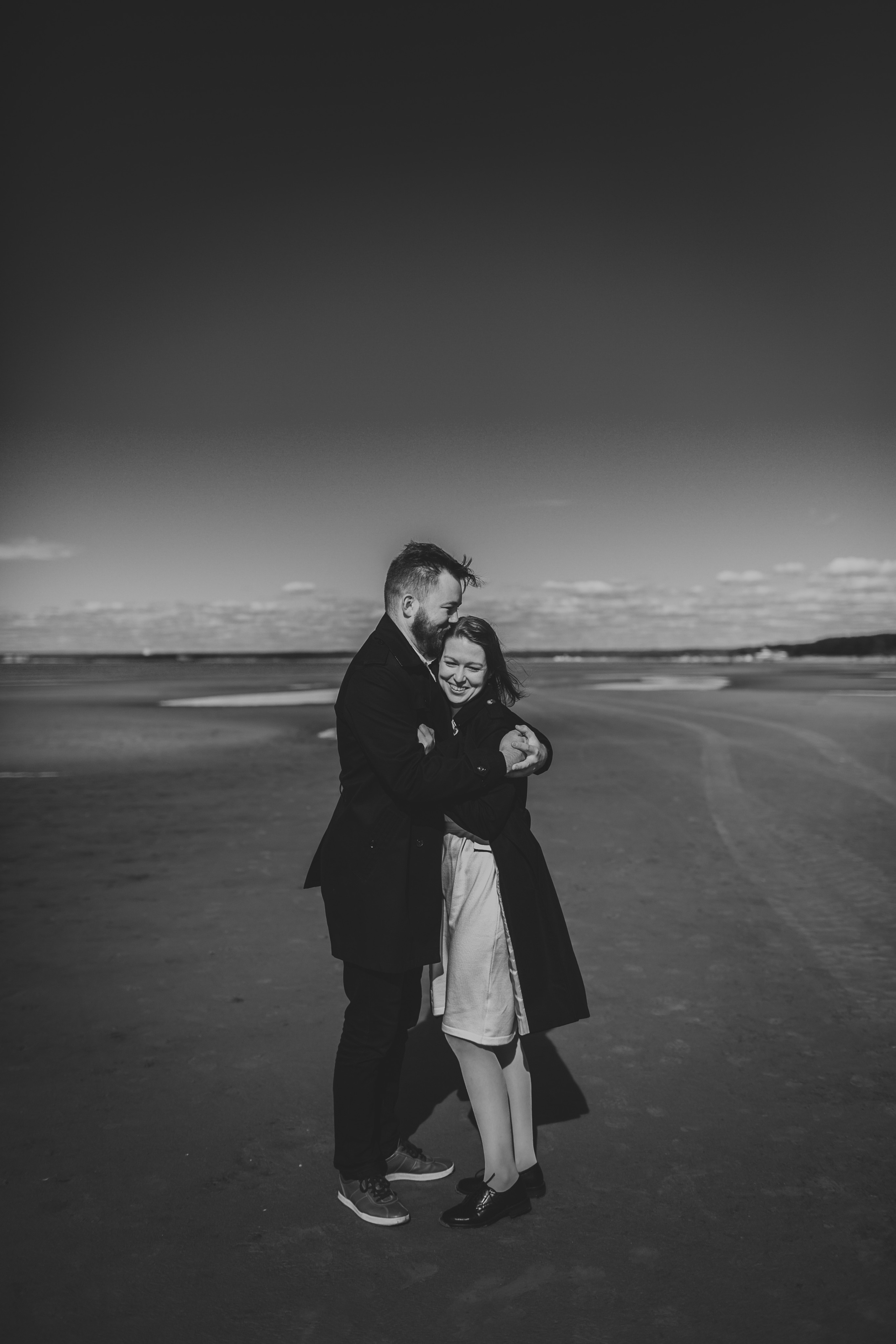 Love story на пляже Финского залива. Детский, свадебный и семейный фотограф Юлия Курбатова, Санкт-Петербург