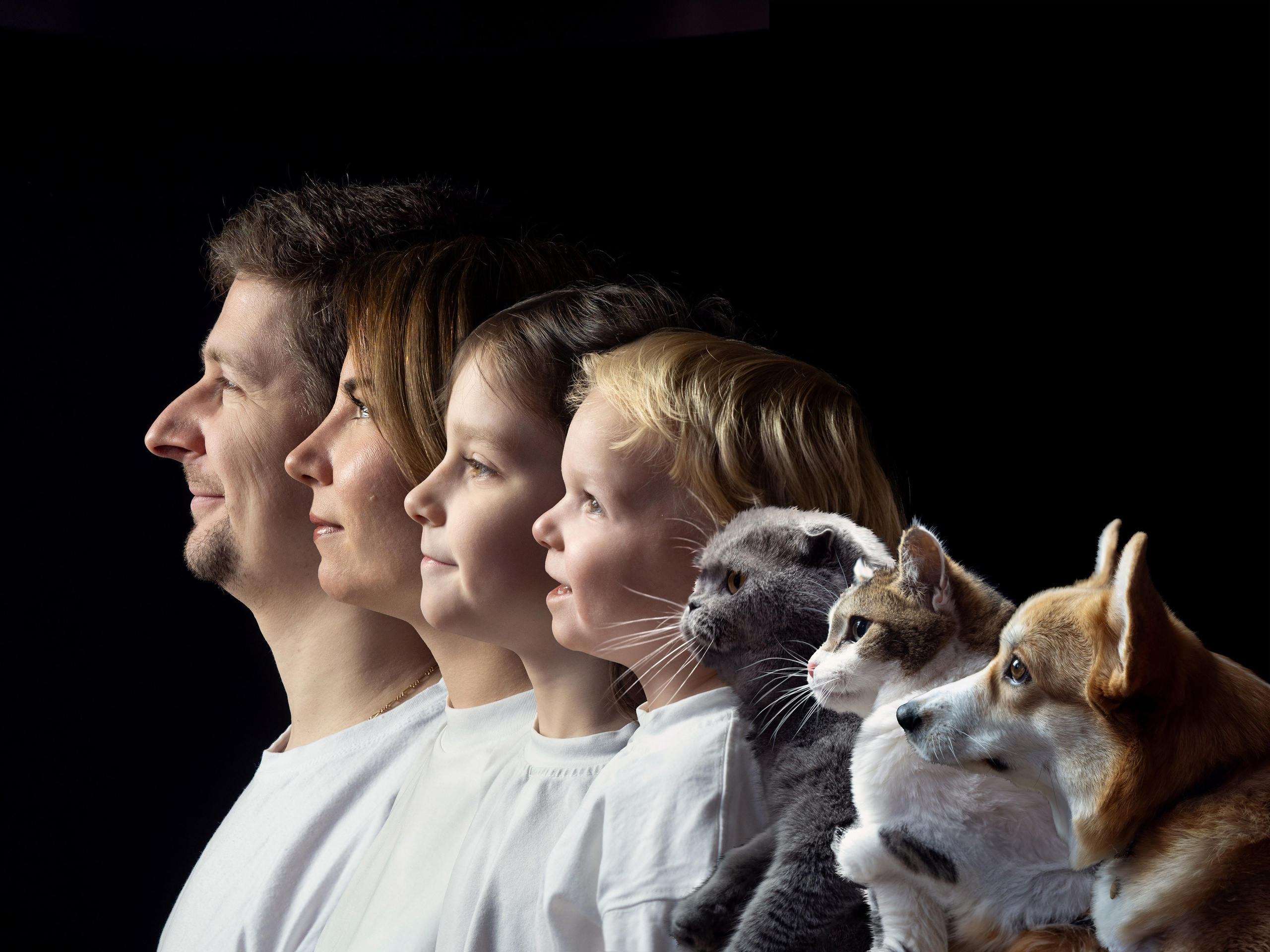 Семейная домашняя фотосессия. Алёна Орлова Портретный фотограф Москва