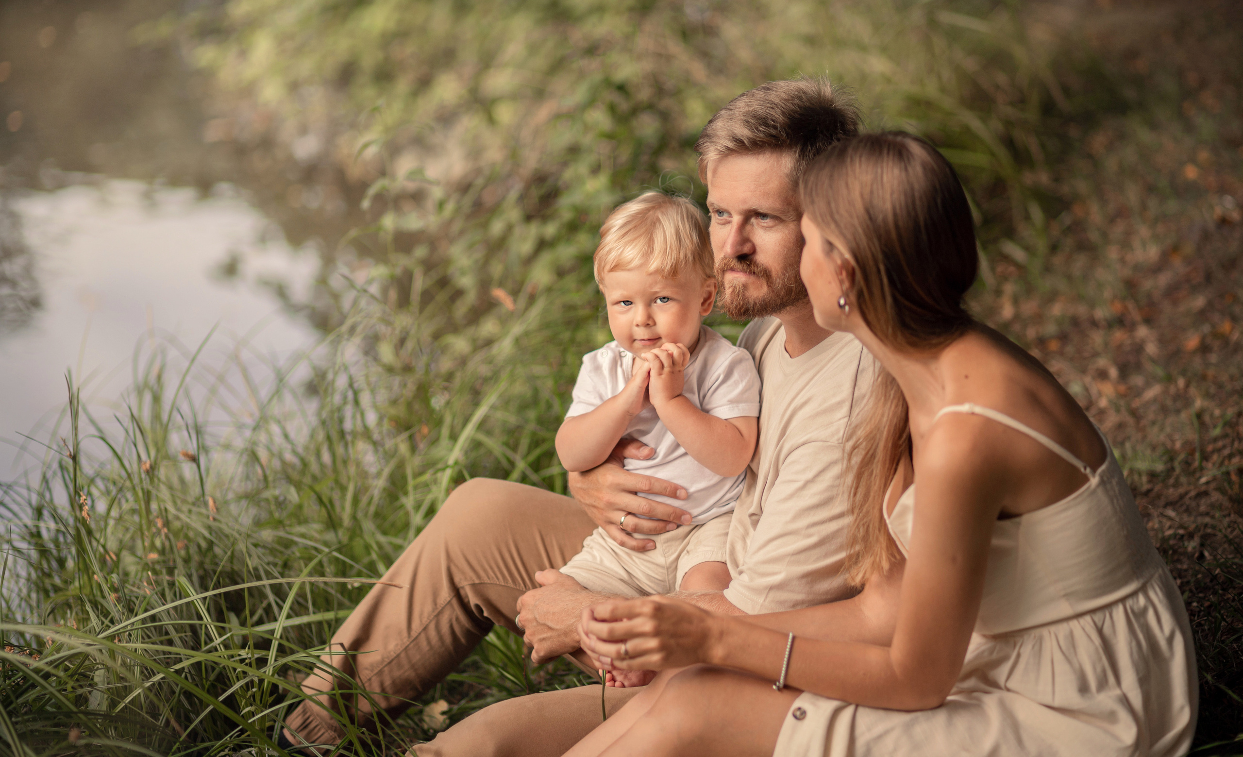 Семейная фотосессия. Екатерина, Руслан и Тимофей. Фотограф Наталья Яковлева, Санкт-Петербург. Семьи, ньюборн, крещения