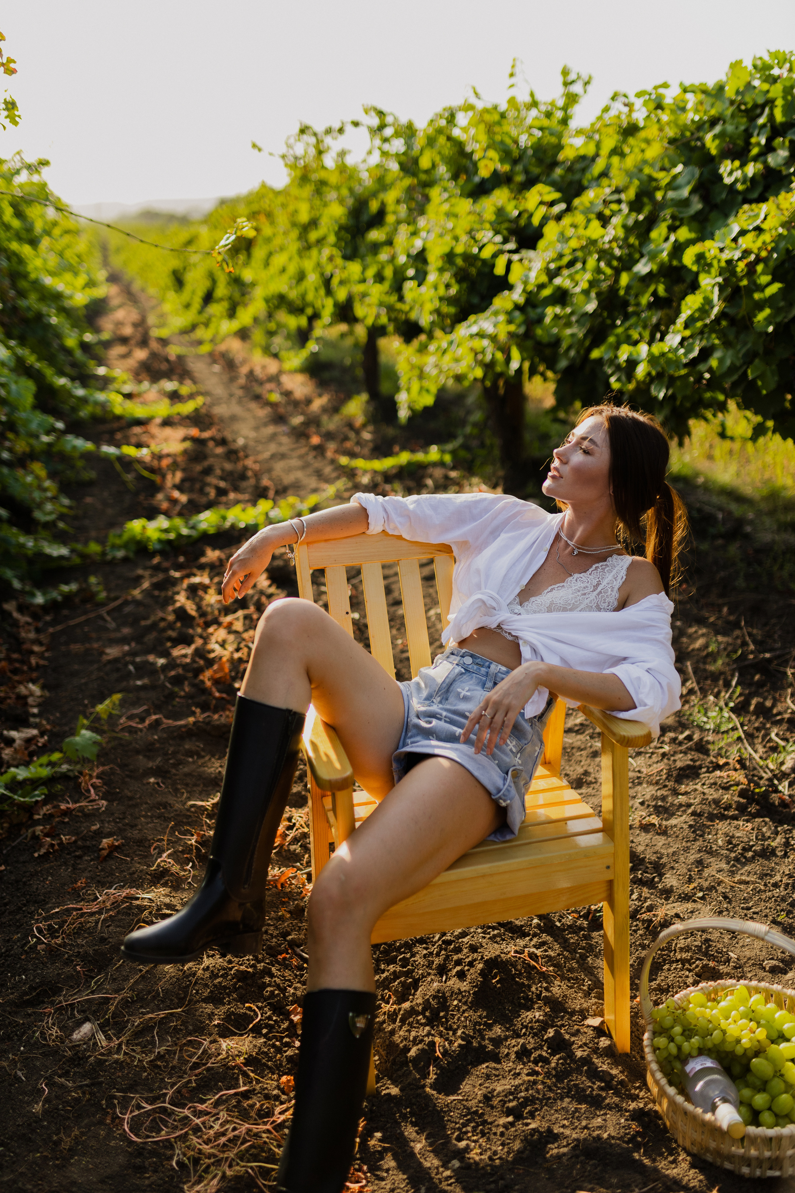 История в виноградниках. Фотограф в Краснодаре Юлия Перкунова