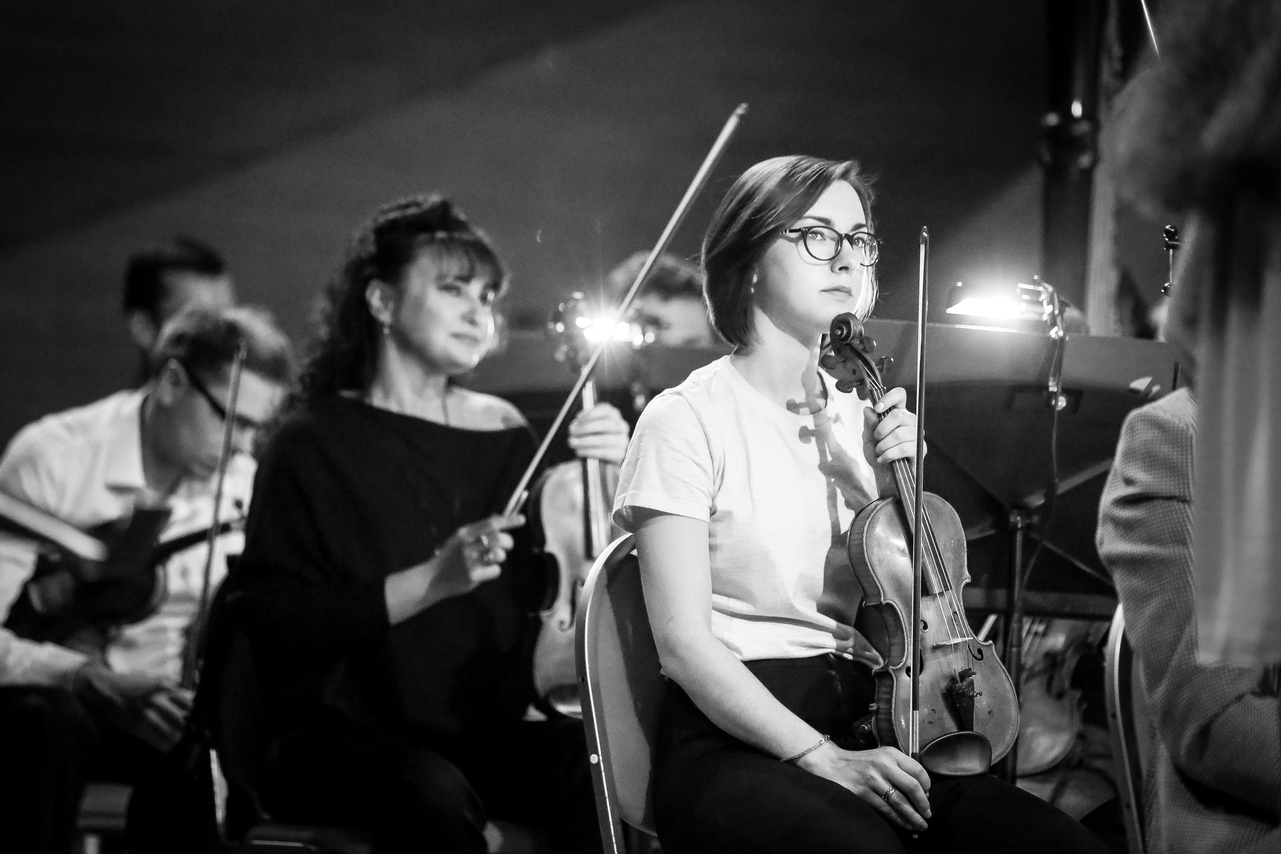 Репетиция с Мари Карне и Оркестром кинематографии. Дарья Письменюк / Darya Leitstern — фотограф, музыкант, журналист, путешественник