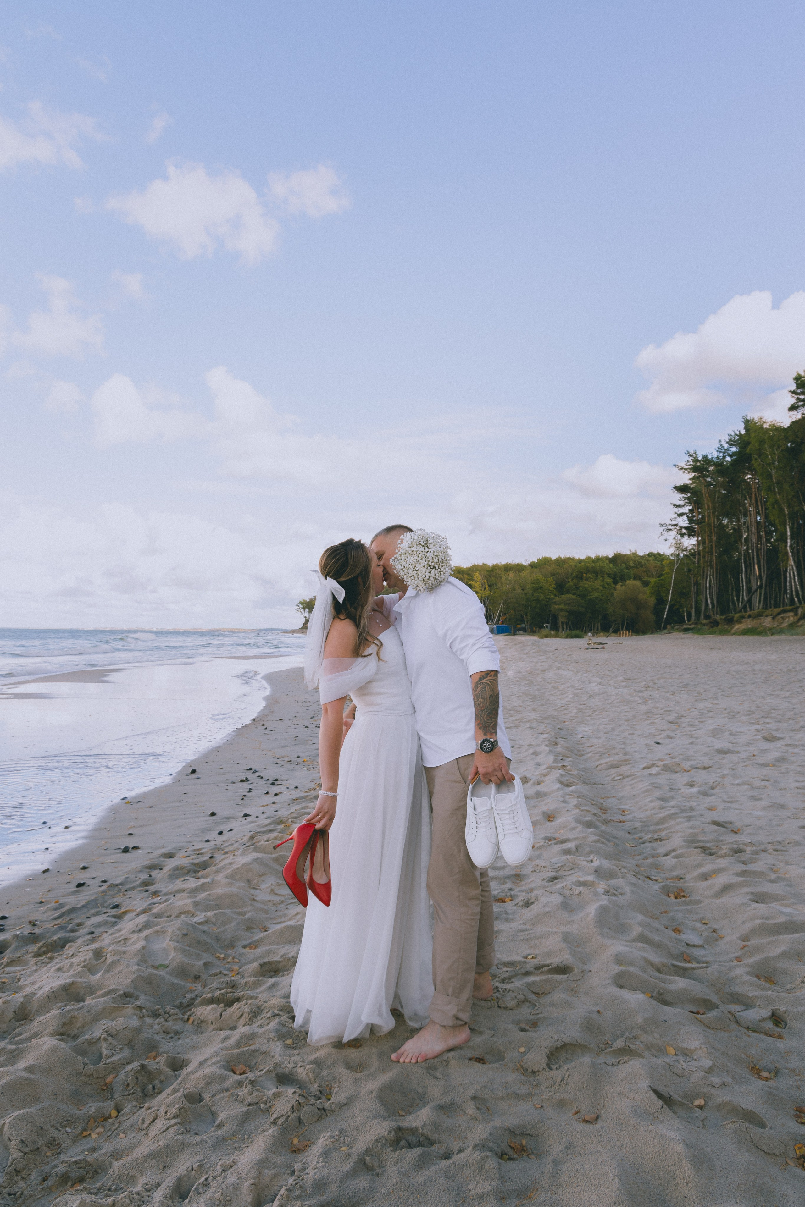 Свадьба Зои & Сергея | прогулка у моря. Фотограф в Калининграде Сокирко Светлана