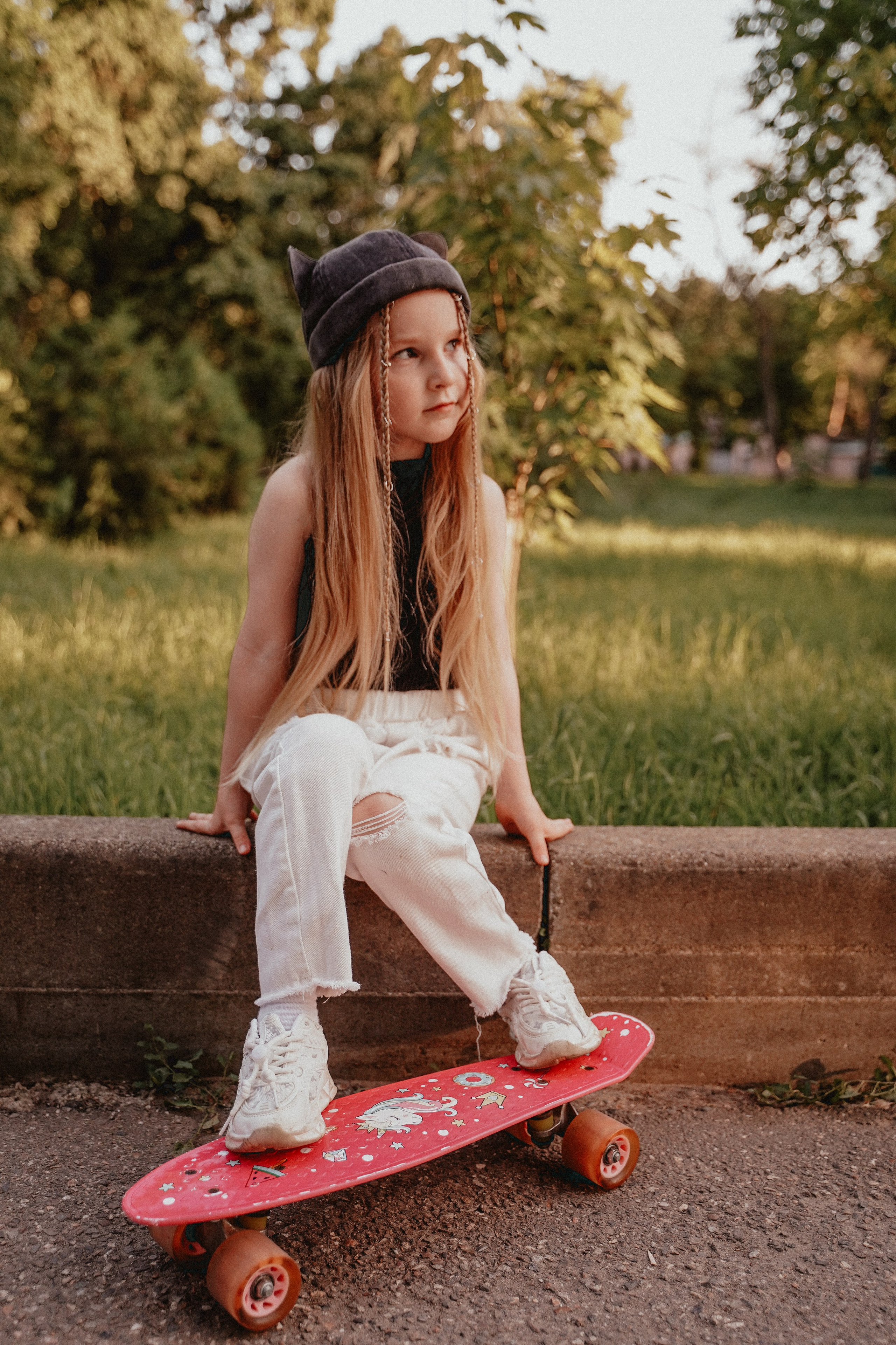 Семейная фотосессия со скейтом и самокатом. Семейный и женский фотограф в Краснодаре Анастасия Приймак
