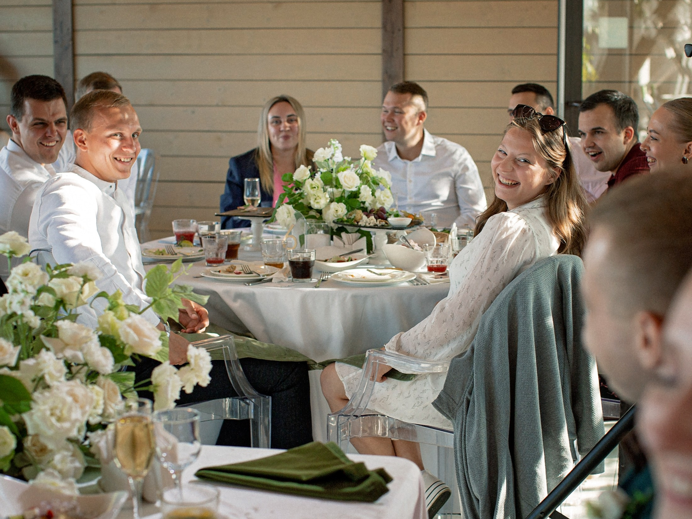 Свадьба на природе. Свадебный и портретный фотограф Москва