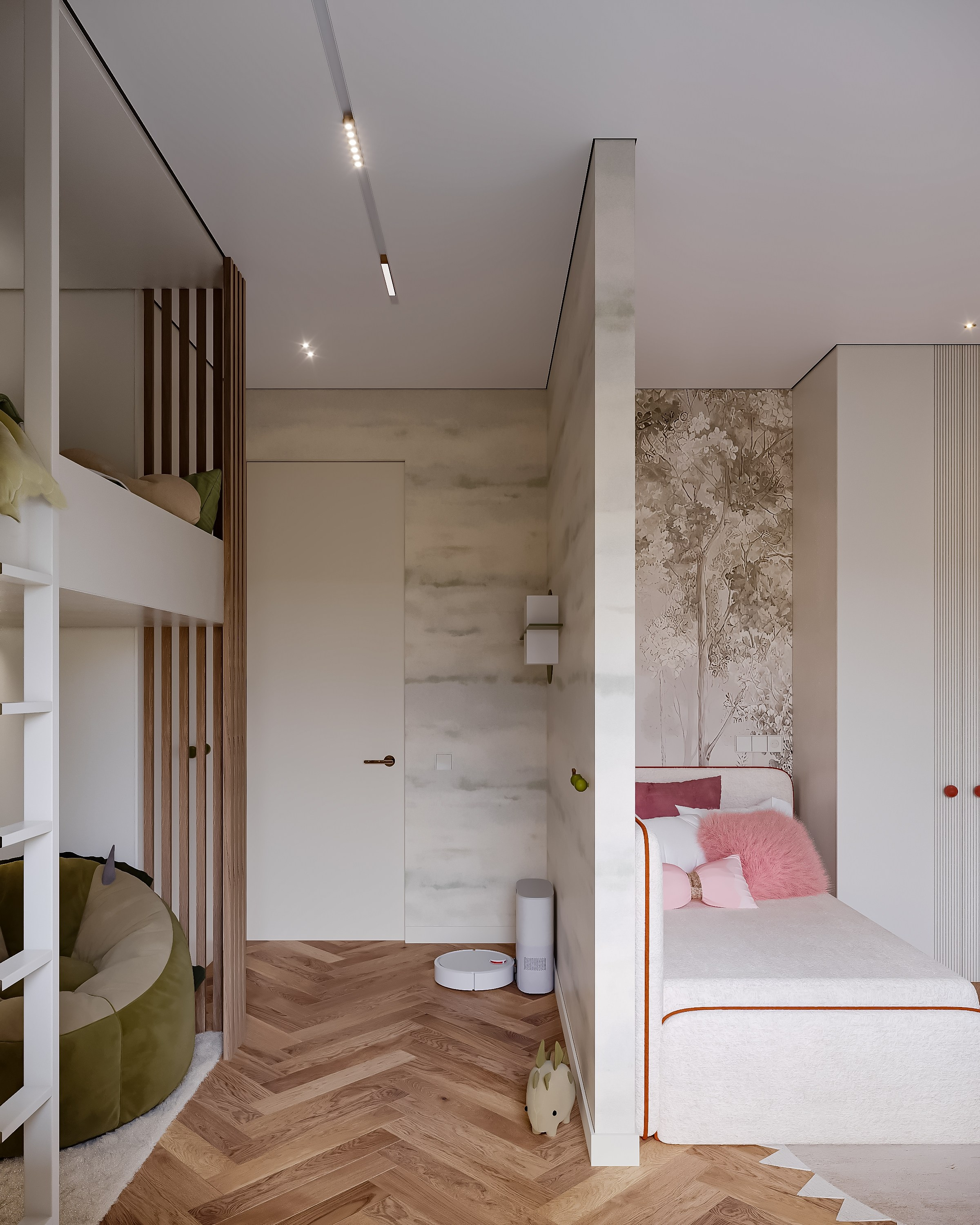 Квартира 60 м². 3Д-Визуализация Наталья Макогонова