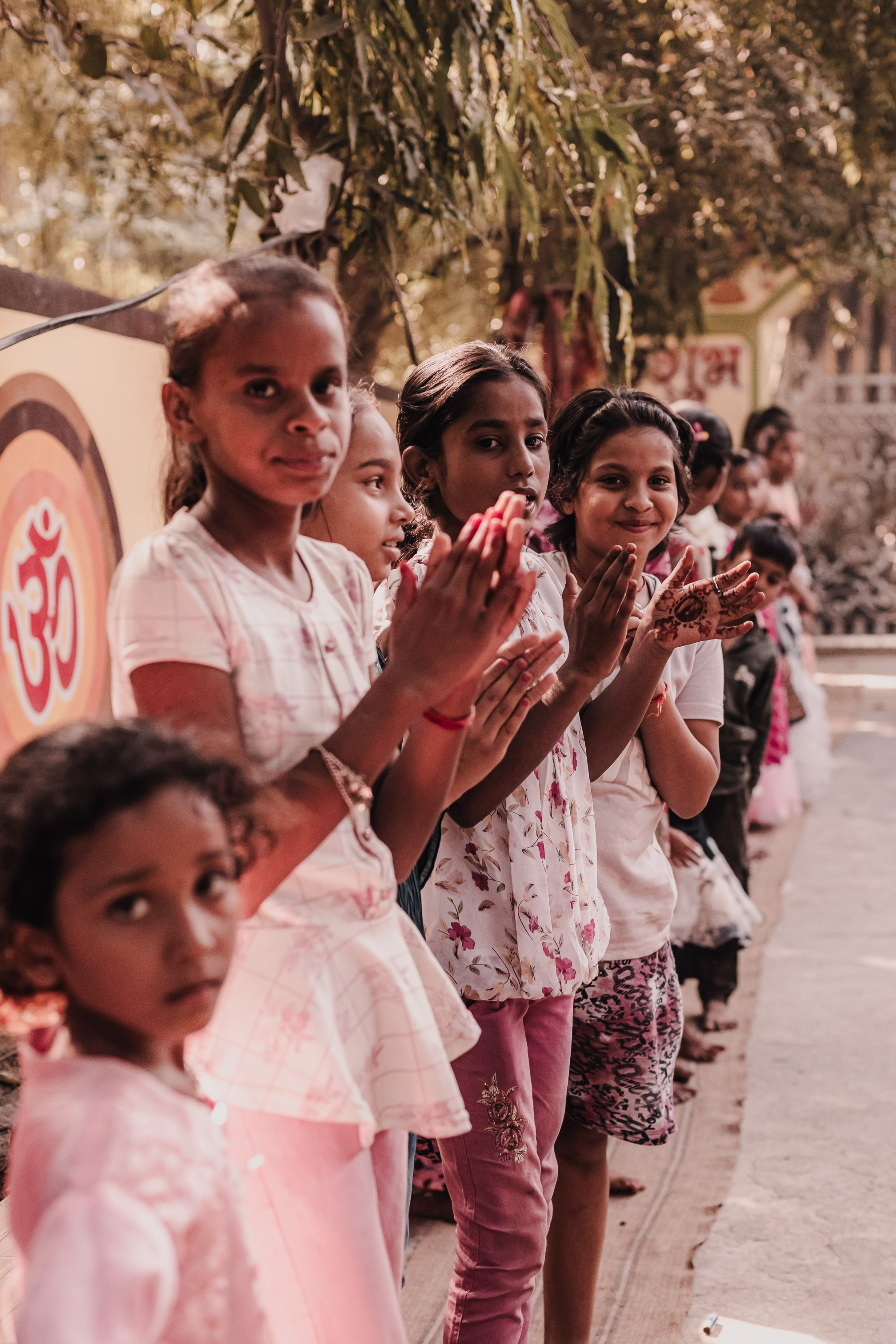 Navaratri yajna at Devraha Baba Ji ashram. Мариам Багдасарян
