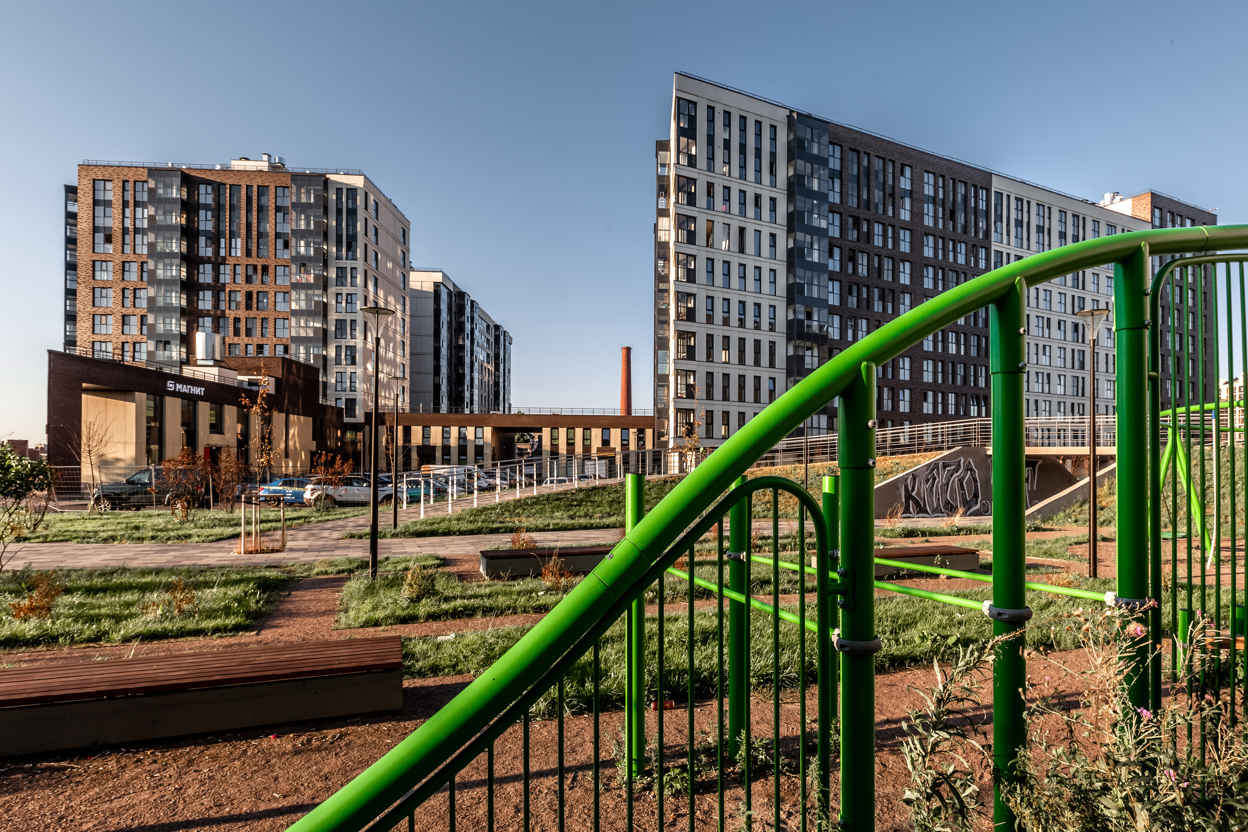 Ligovsky City. Архитектурный фотограф Азамат Абикенов