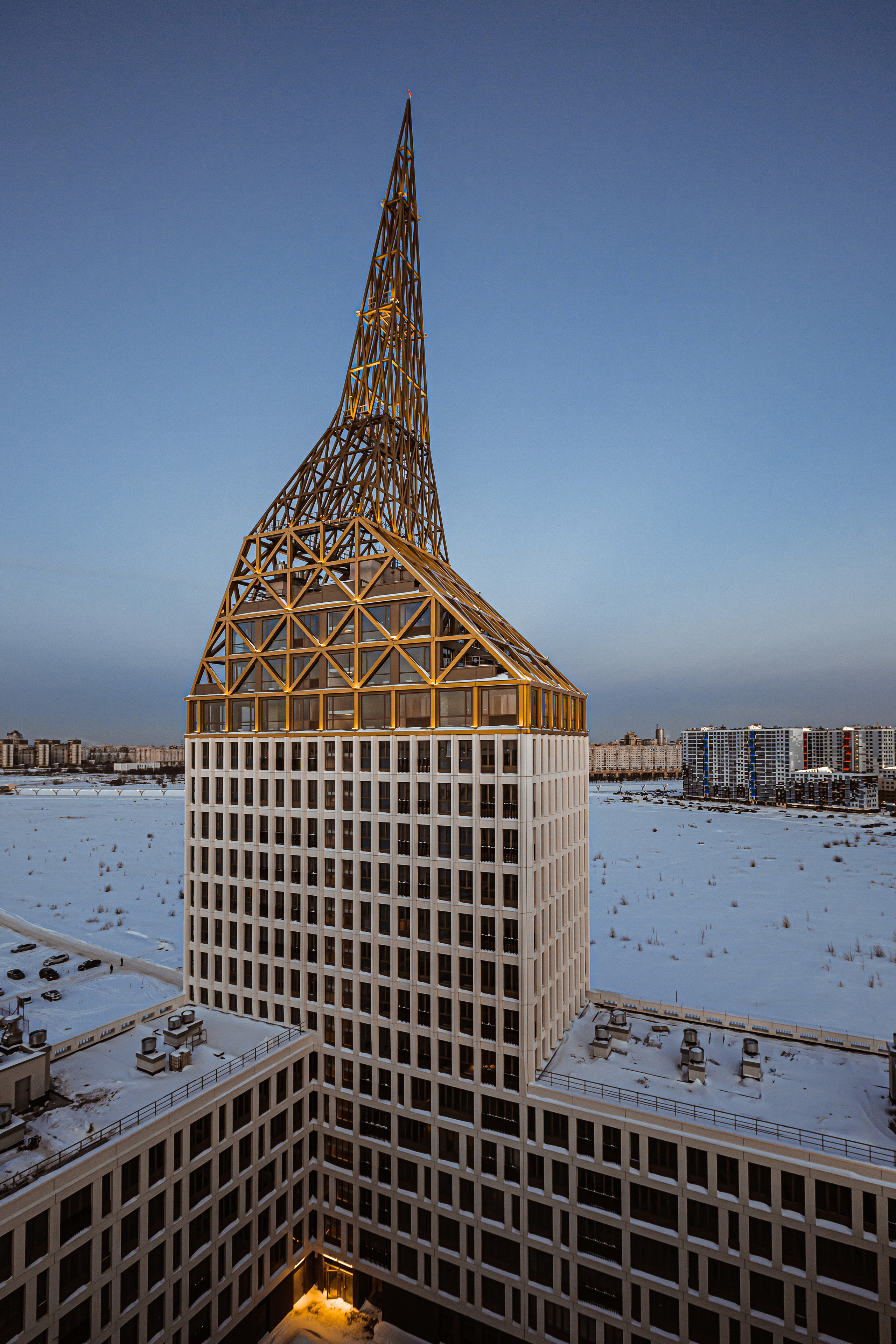 Golden City 02/2021. Архитектурный фотограф Азамат Абикенов