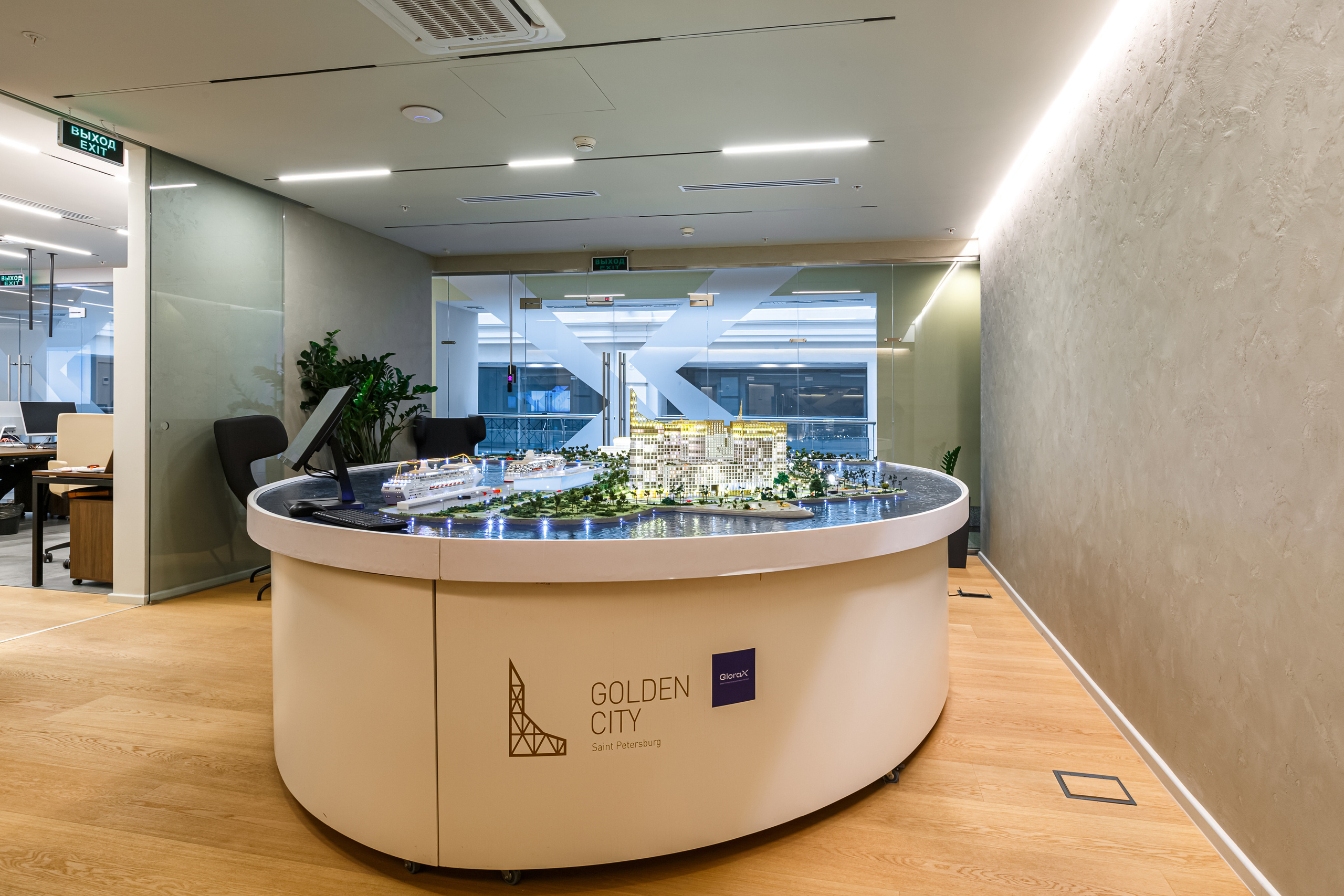 Glorax Office. Архитектурный фотограф Азамат Абикенов