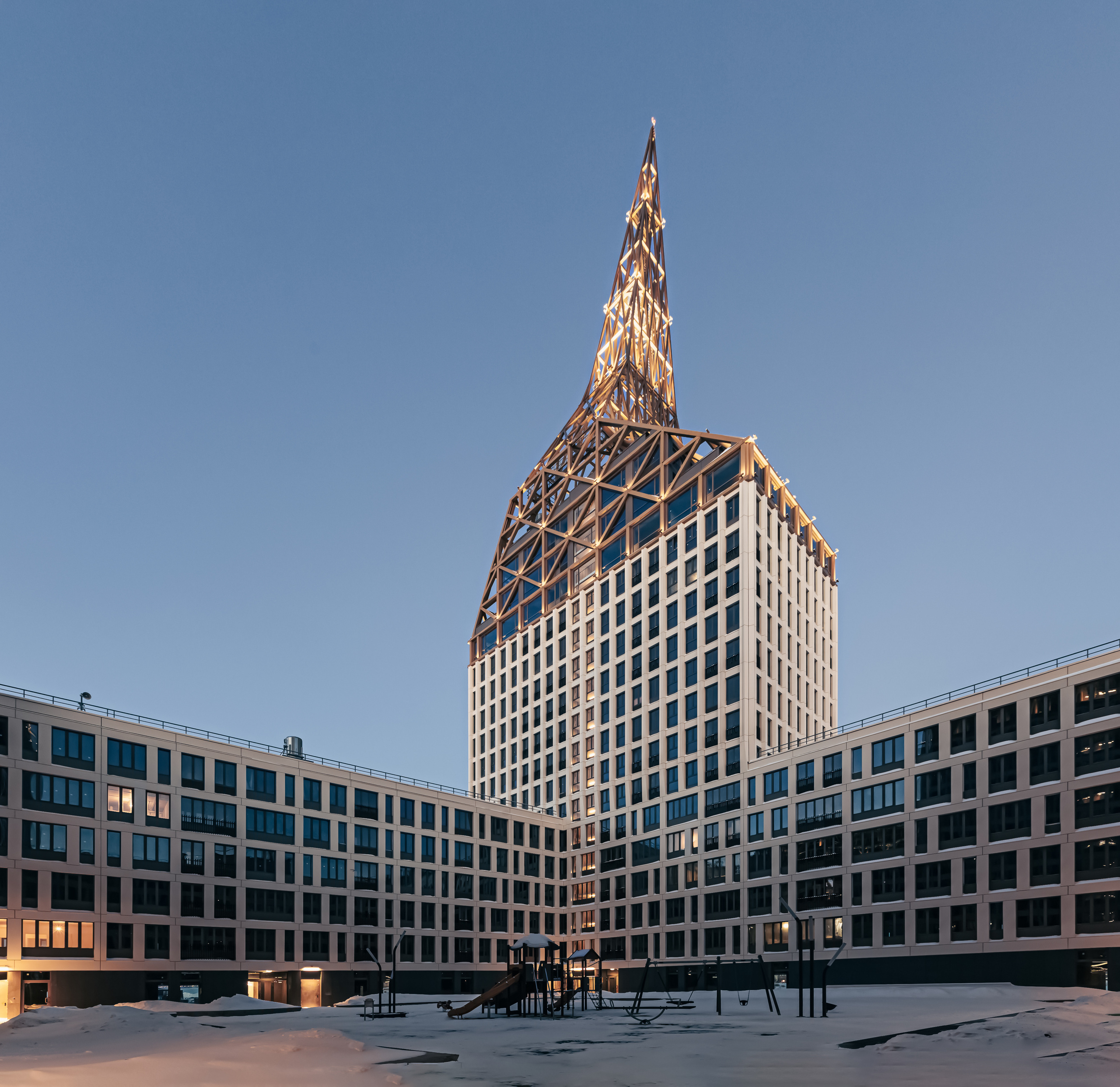 Golden City 02/2021. Архитектурный фотограф Азамат Абикенов