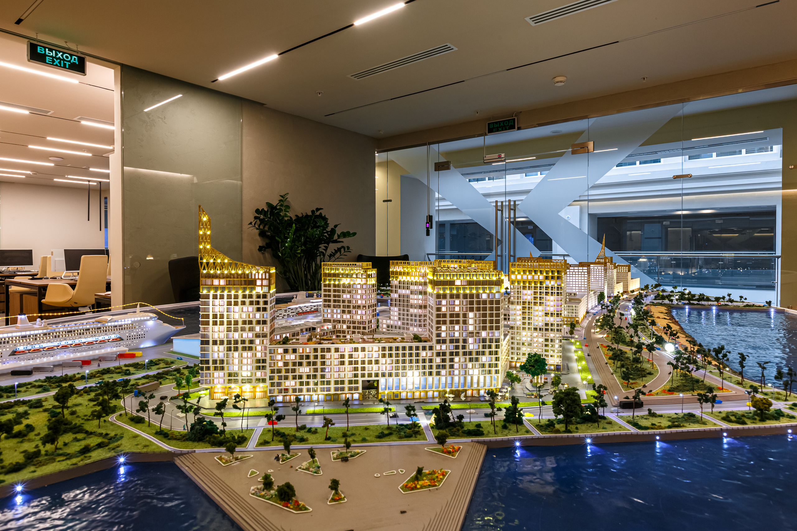 Glorax Office. Архитектурный фотограф Азамат Абикенов