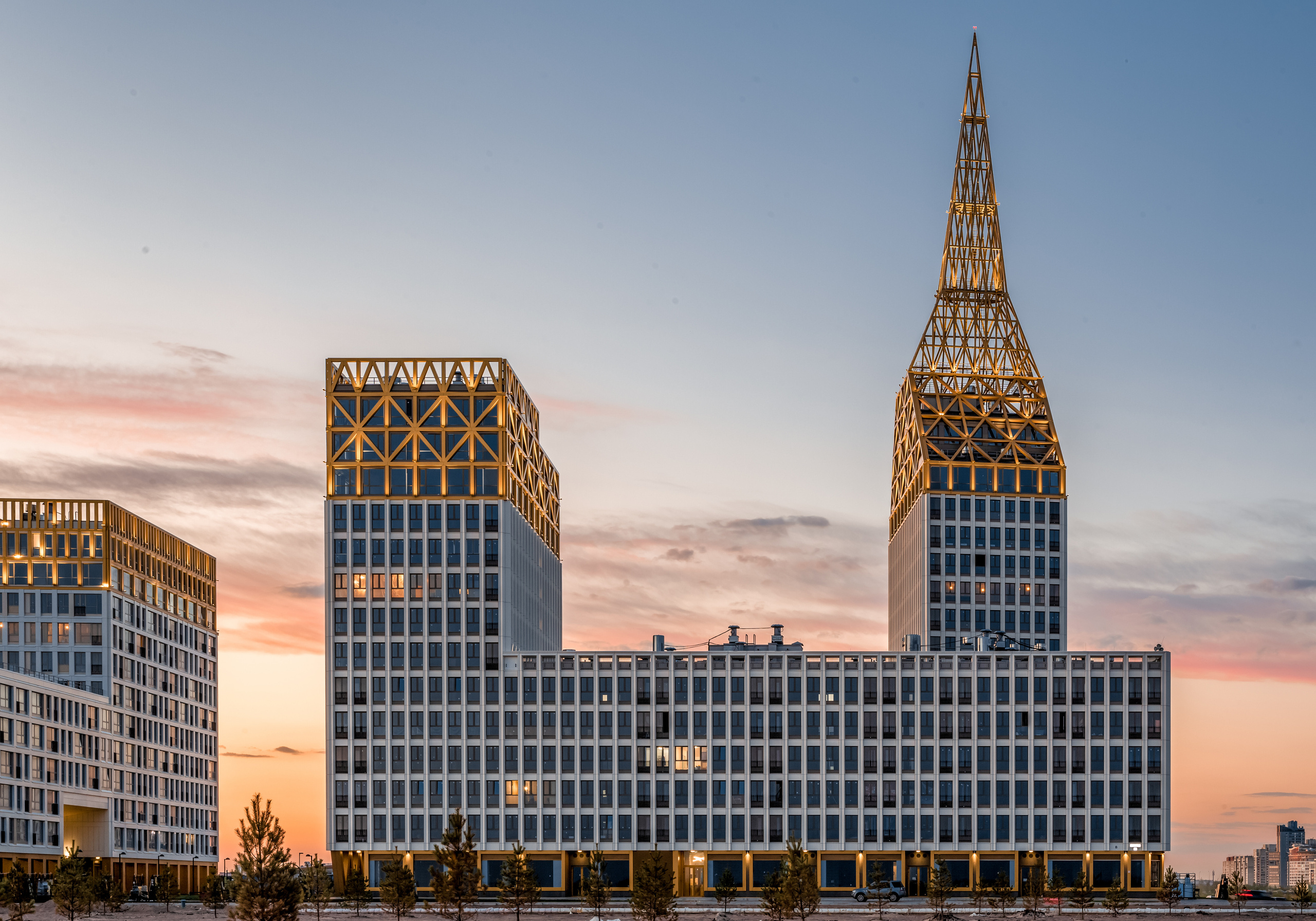 Golden City 2022. Архитектурный фотограф Азамат Абикенов