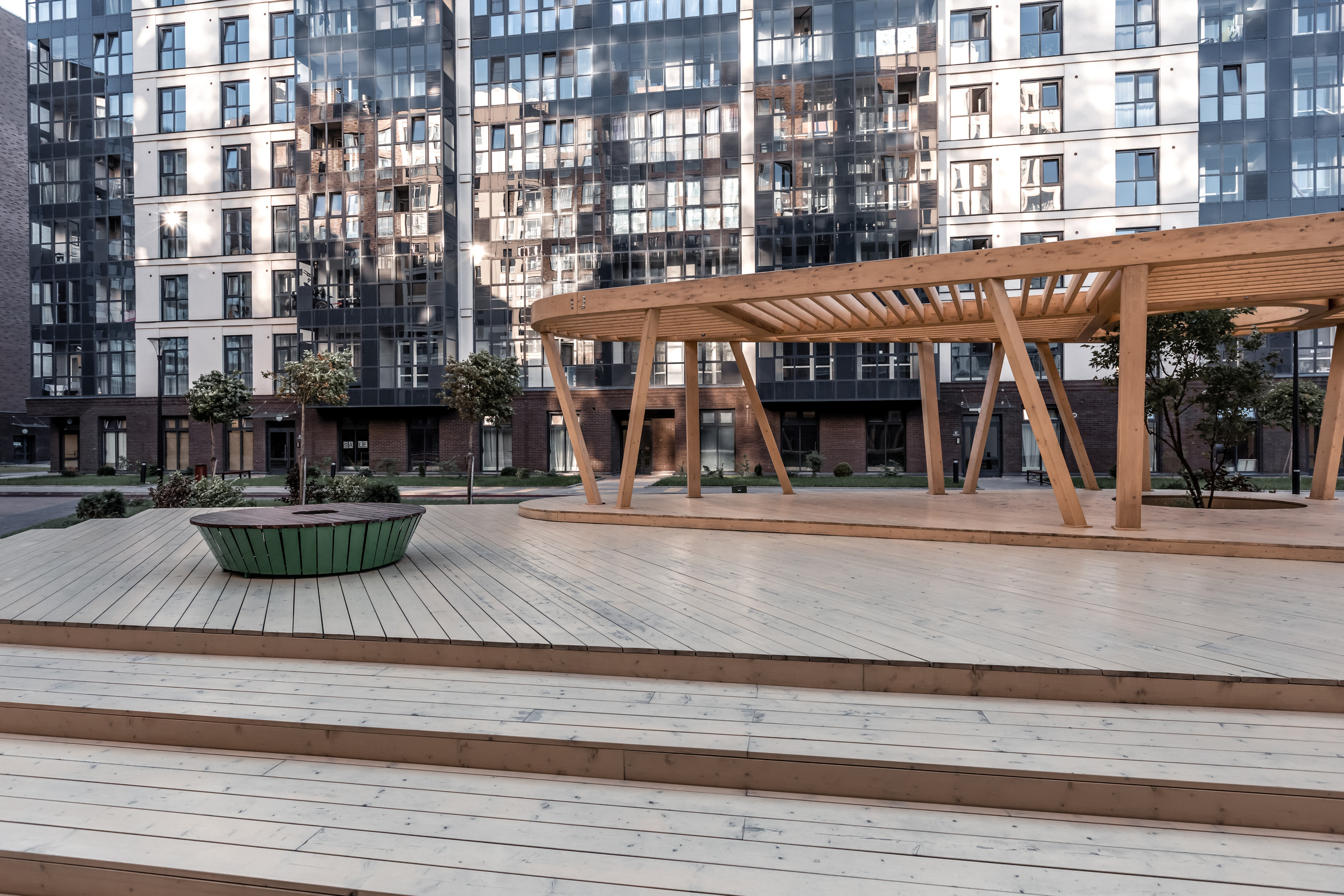 Ligovsky City. Архитектурный фотограф Азамат Абикенов