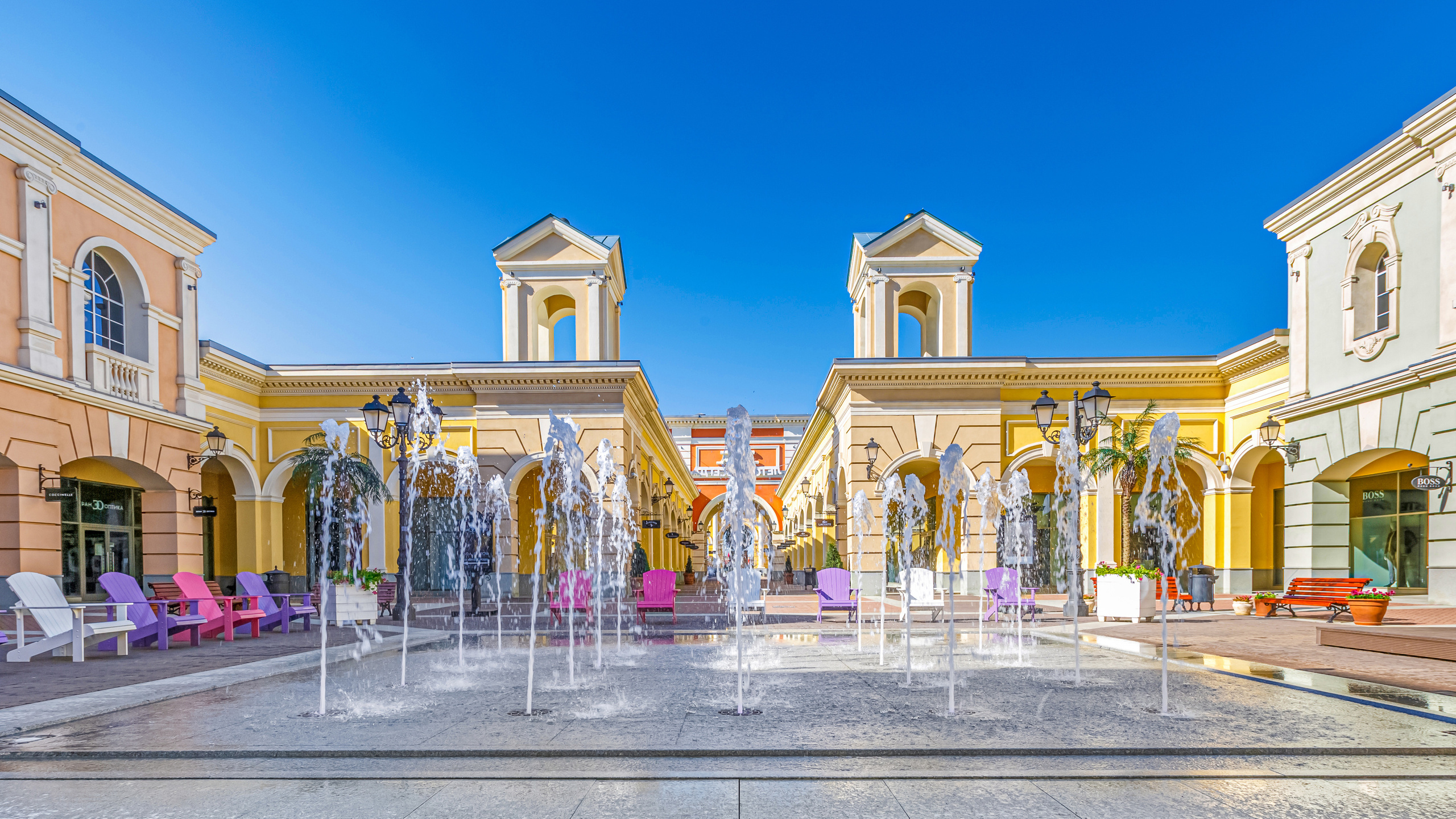 Outlet Village Pulkovo. Архитектурный фотограф Азамат Абикенов