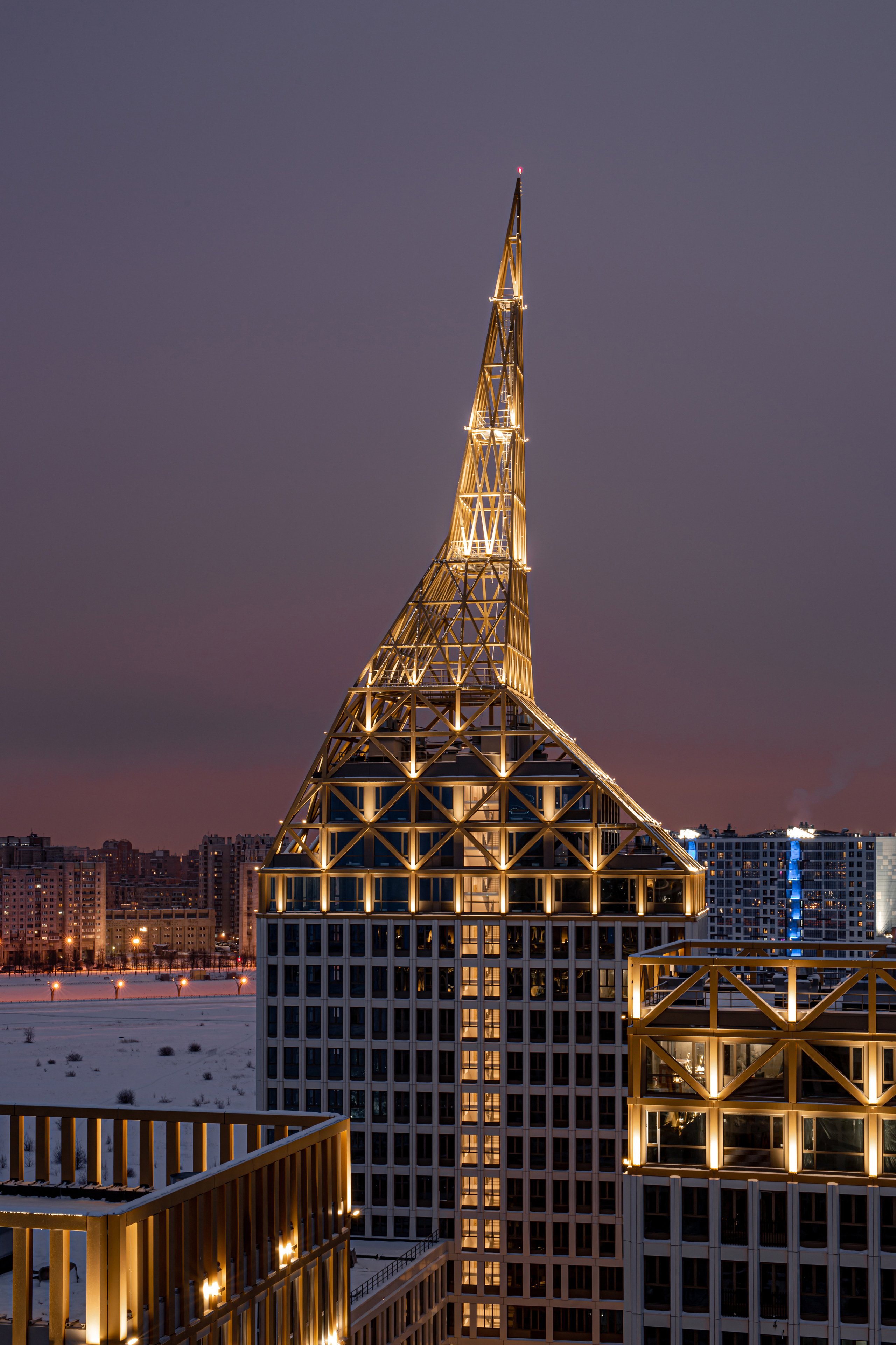 Golden City 02/2021. Архитектурный фотограф Азамат Абикенов