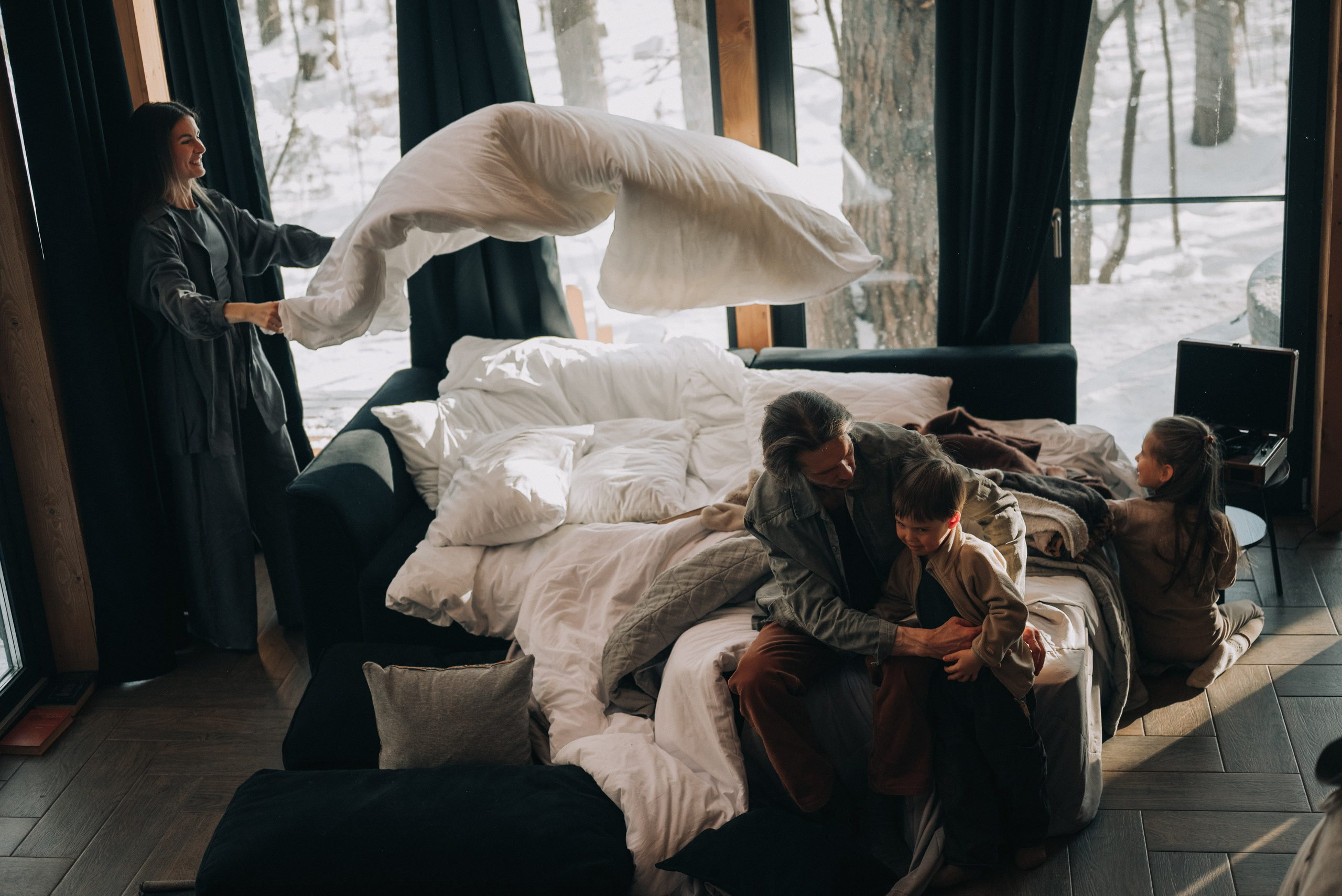 Семейные съёмки. Семейный фотограф в Москве Дарья Пузикова