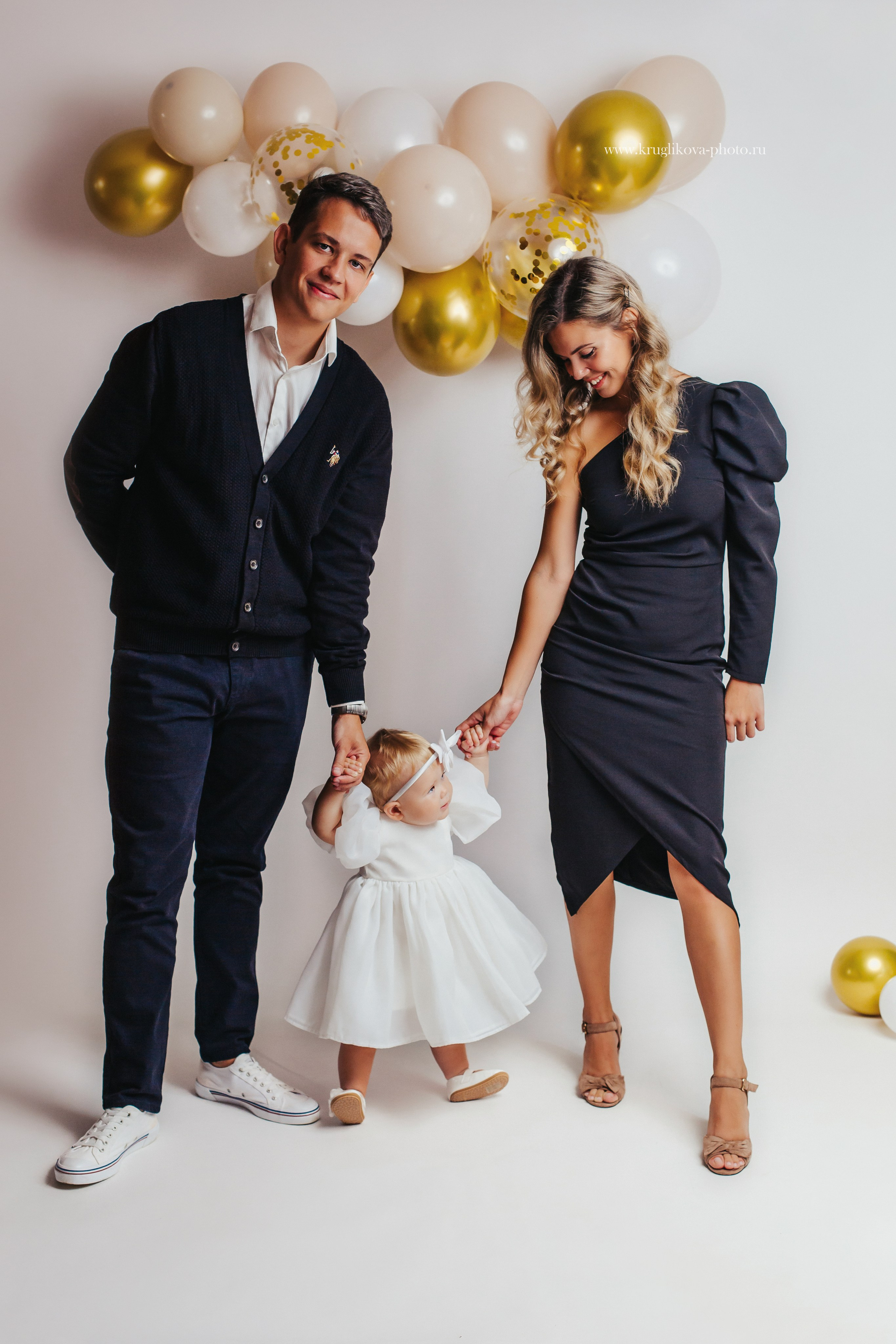 Фотосессия годика для девочки. Фотограф новорожденных и детский в Сергиевом Посаде Кругликова Юлия