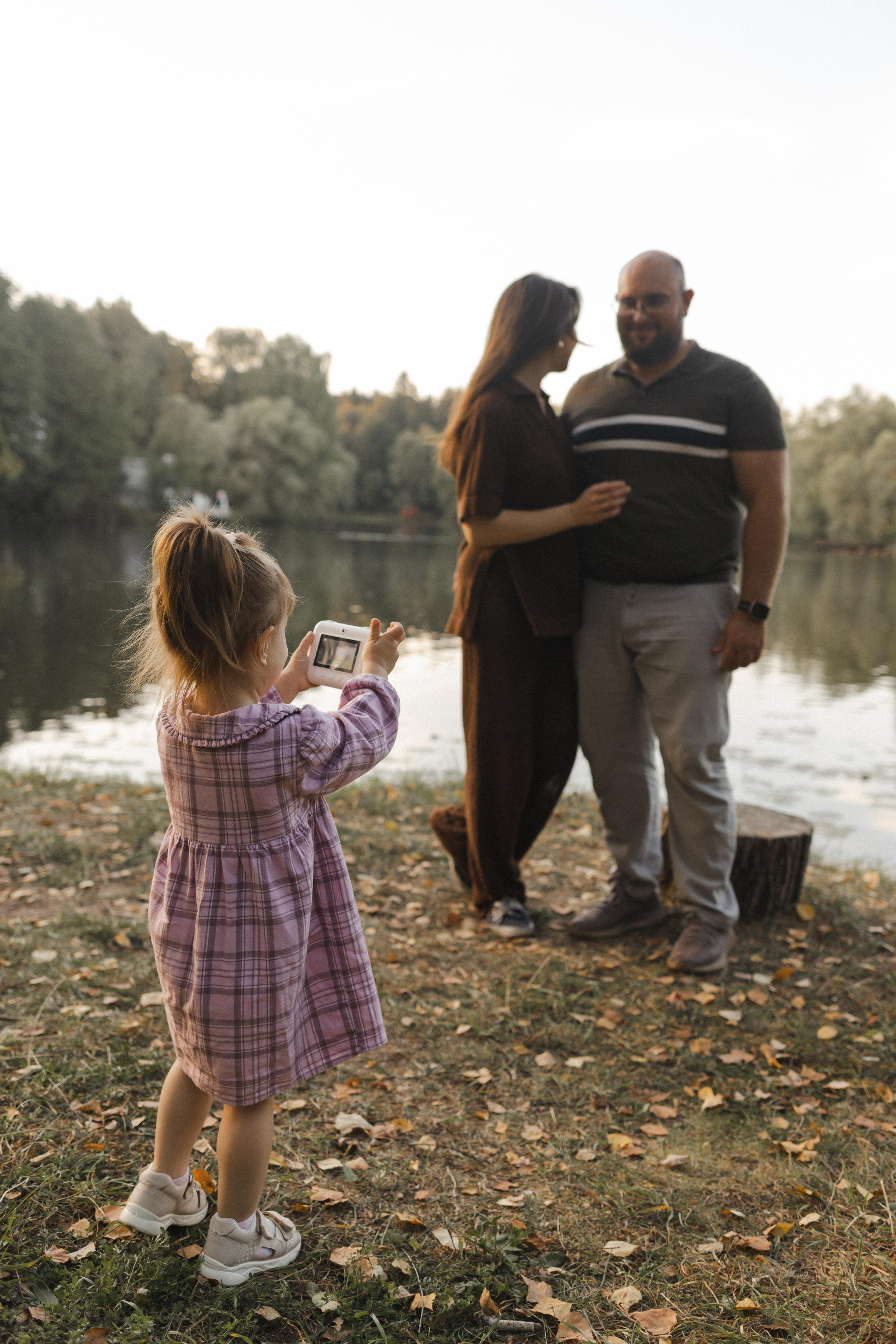 Кирилл, Галя и Бэлла. Семейный фотограф в Москве