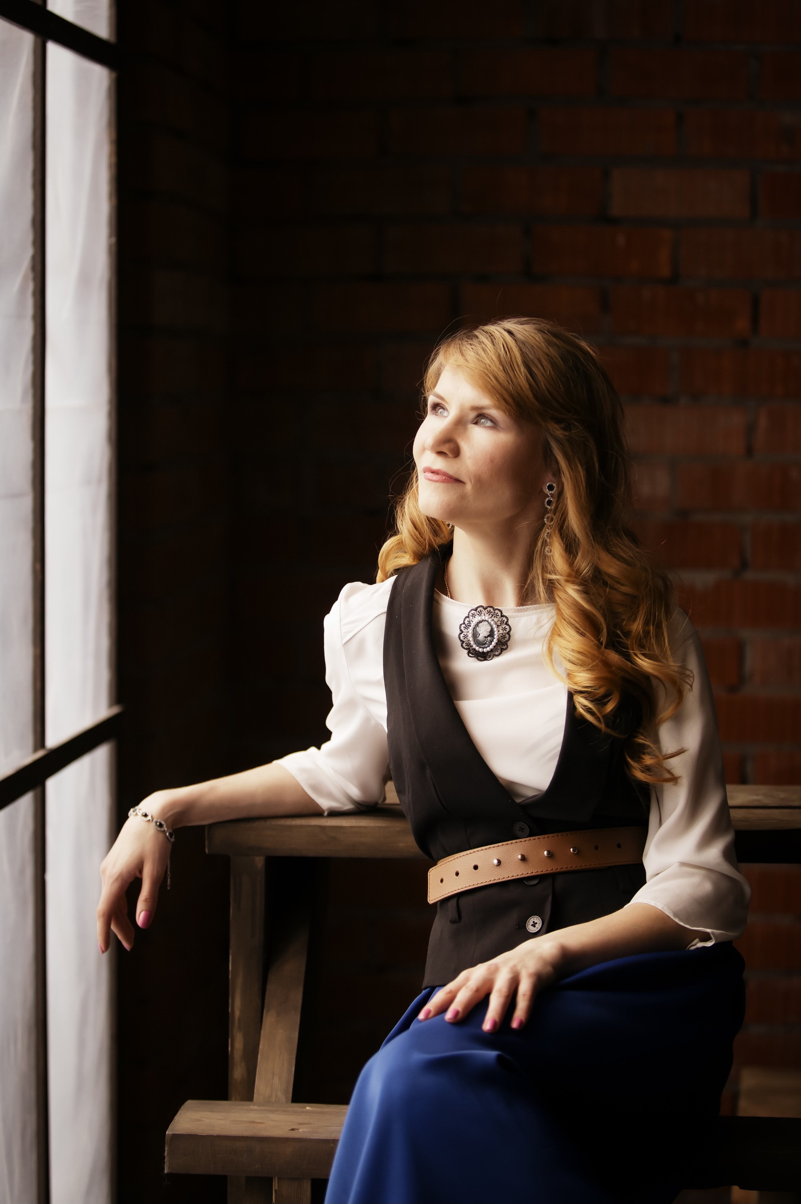 Съемка для двух сестер в студии. Фотографы в Москве Светлана Устинова и Сергей Грачев