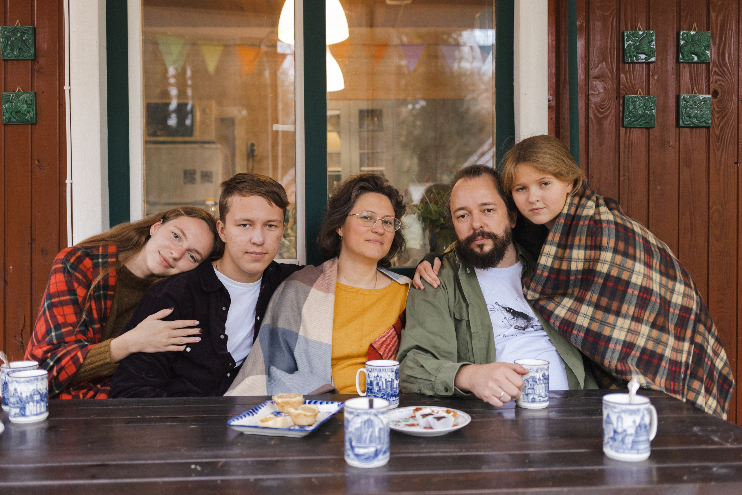 Five o'clock (история большой семьи). Семейный фотограф в Москве