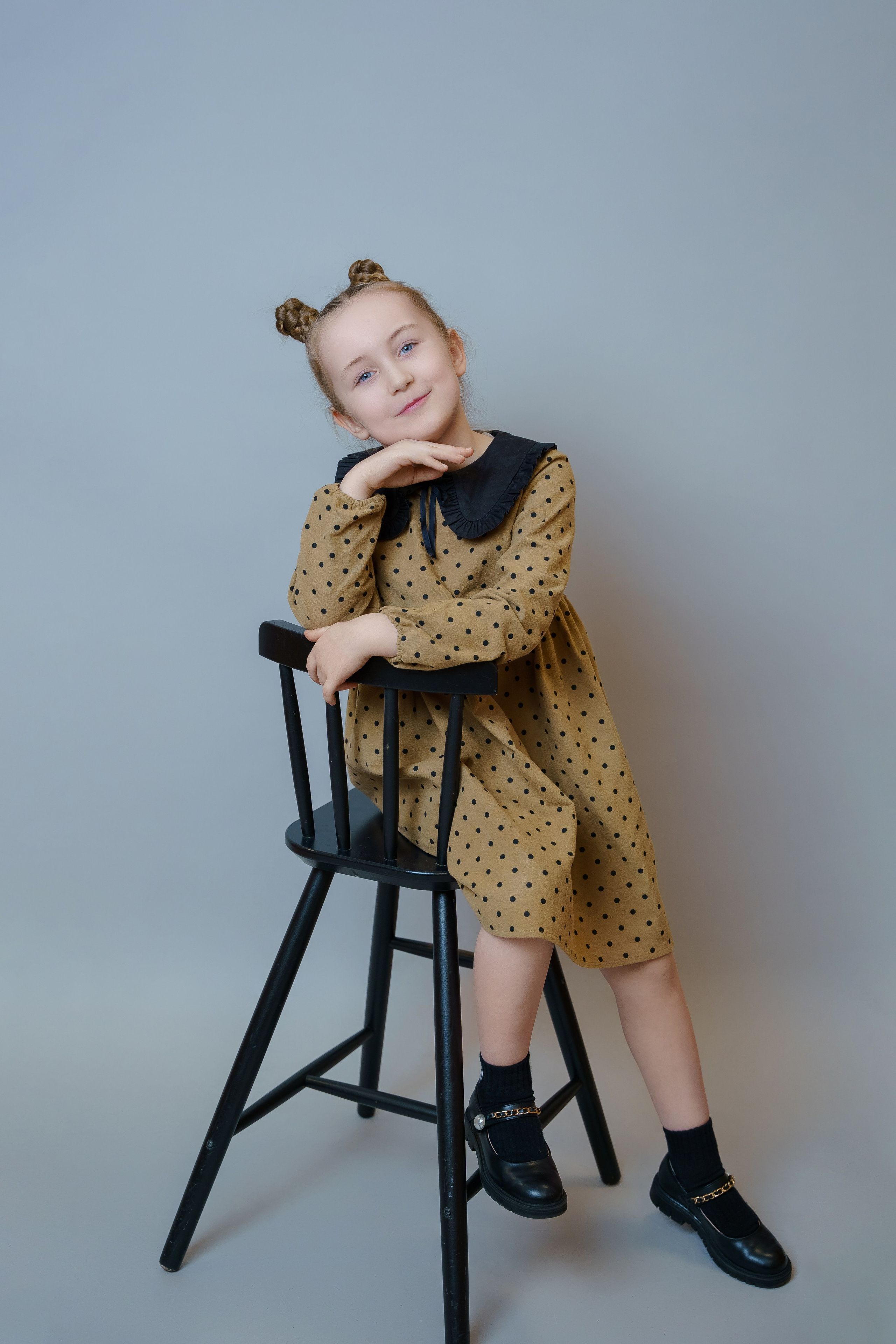 Студийная съемка в саду