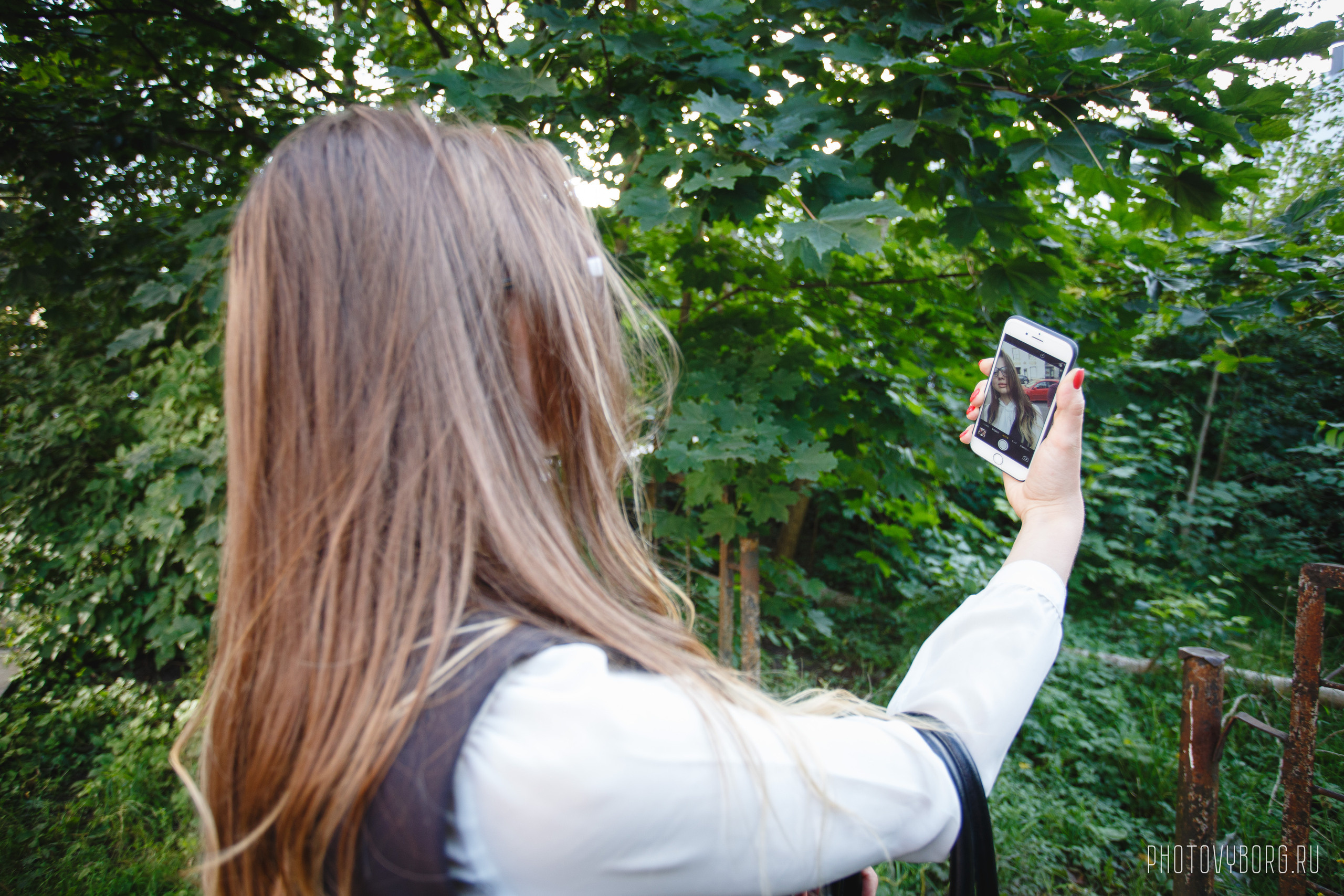 Фотосессия на улицах Выборга