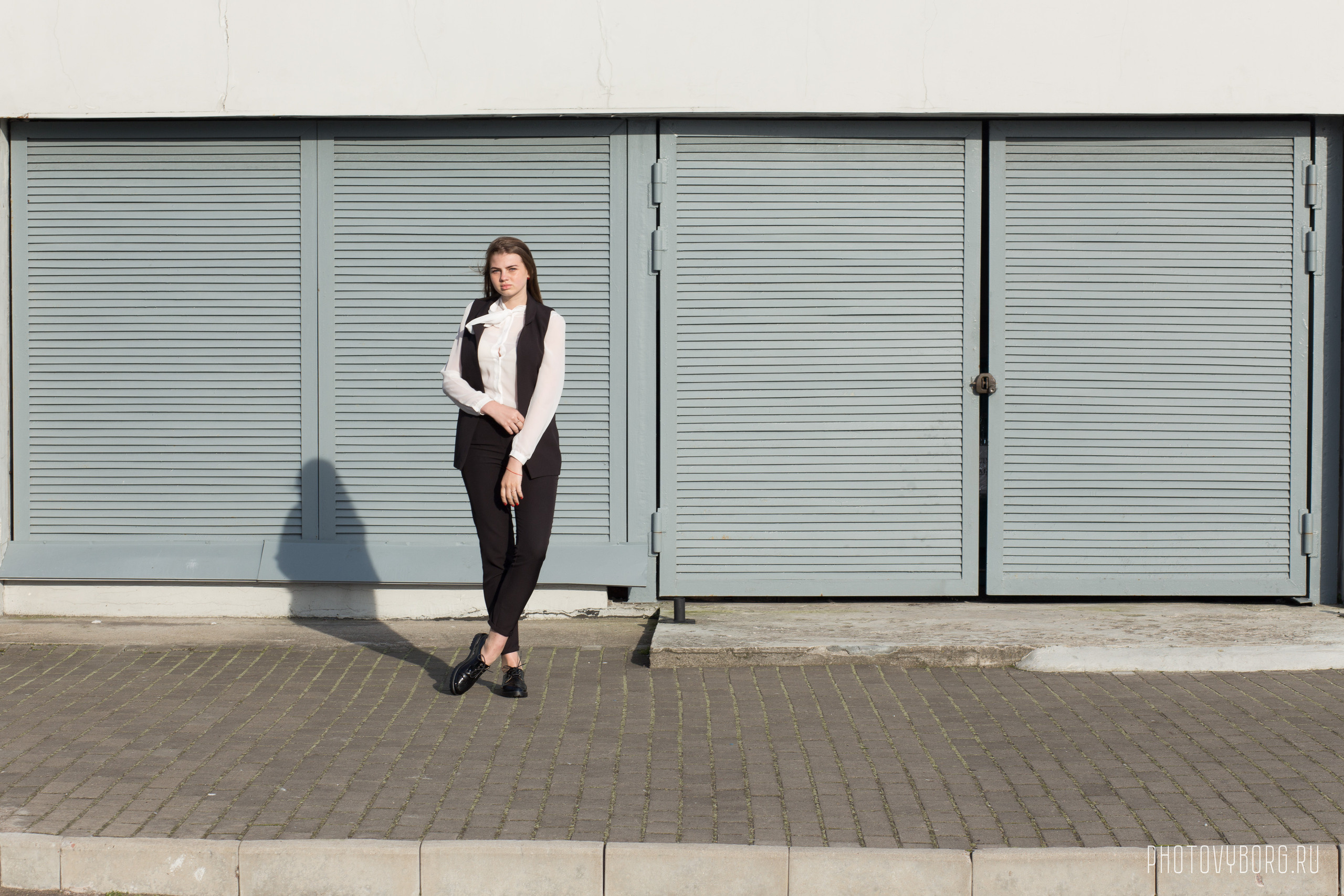 Фотосессия на улицах Выборга