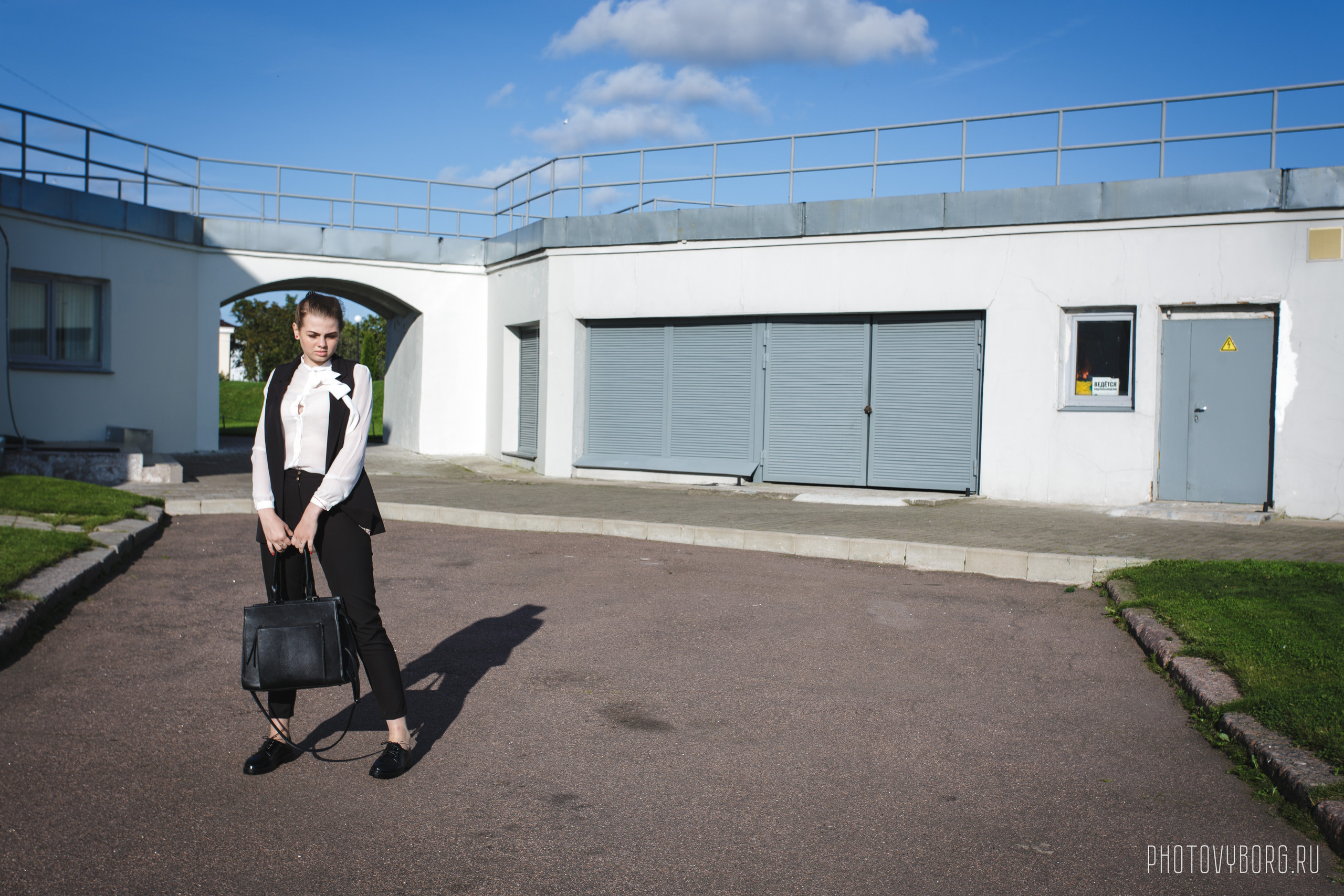 Фотосессия на улицах Выборга