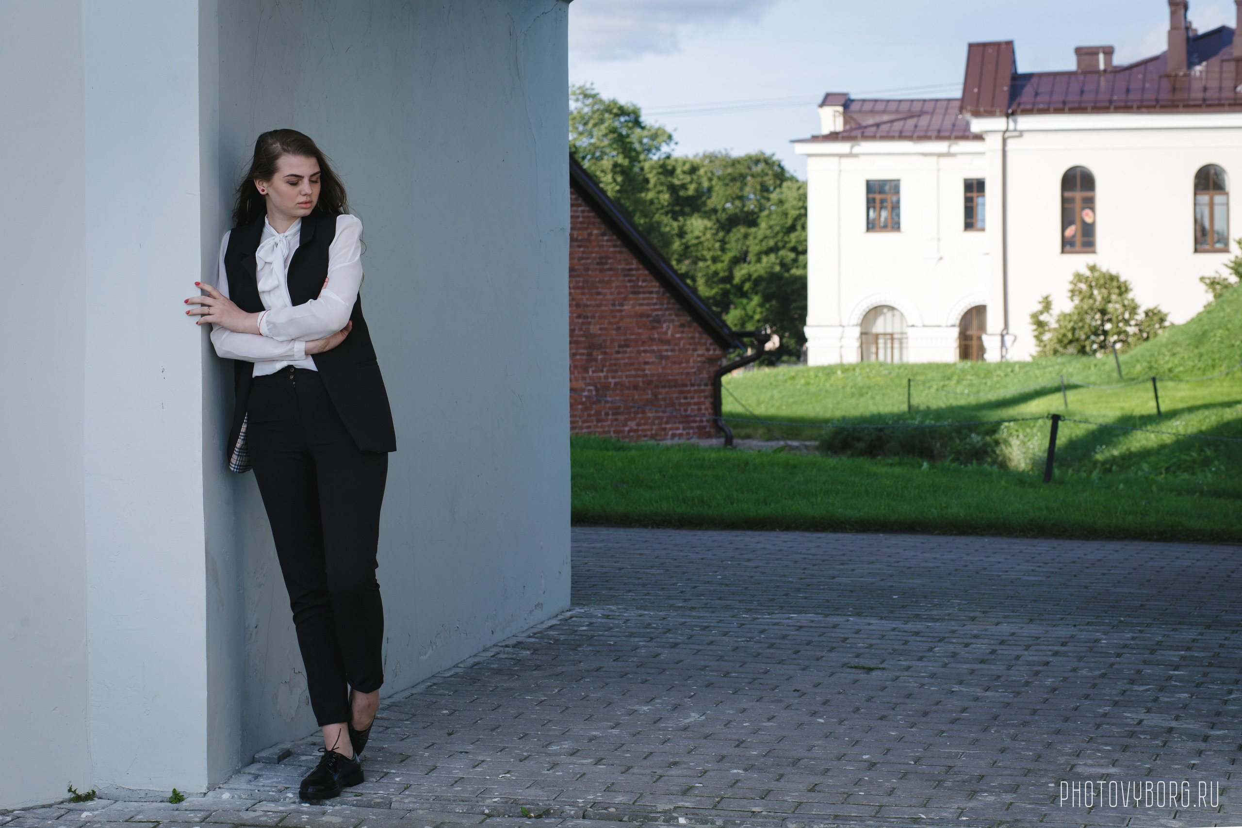Фотосессия на улицах Выборга