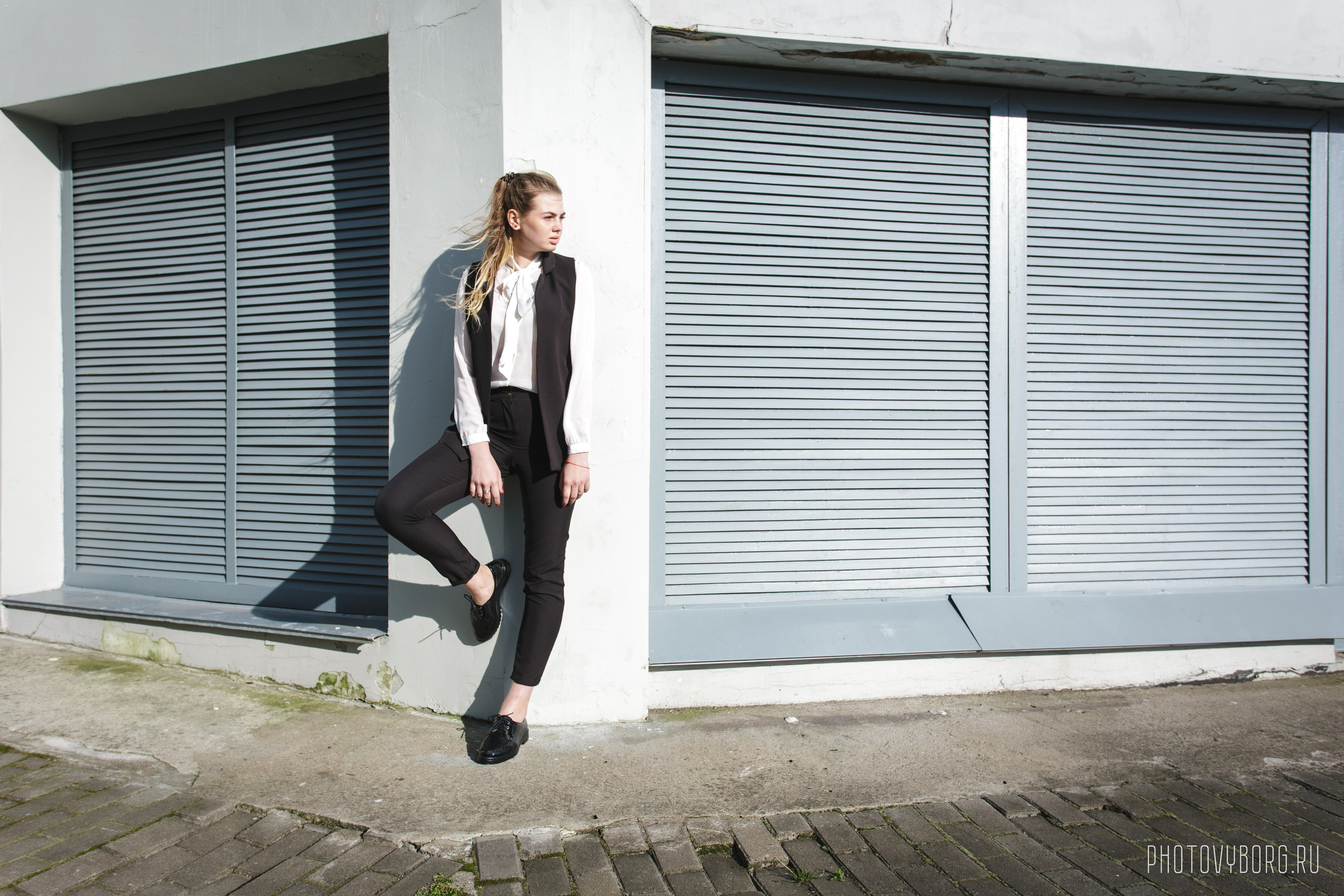 Фотосессия на улицах Выборга