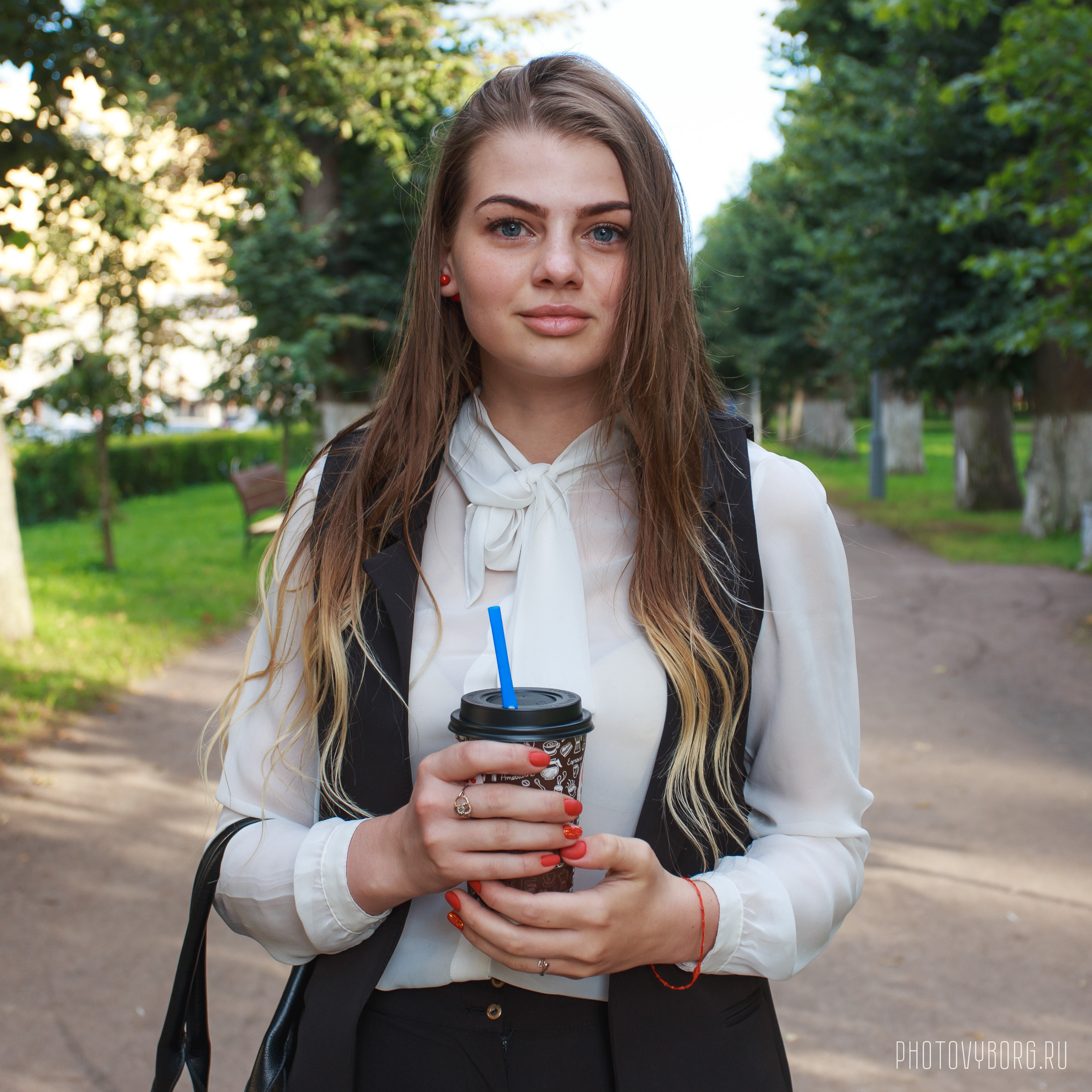 Фотосессия на улицах Выборга