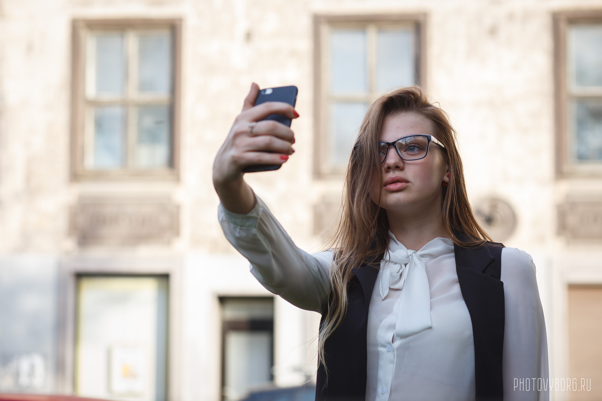 Фотосессия на улицах Выборга