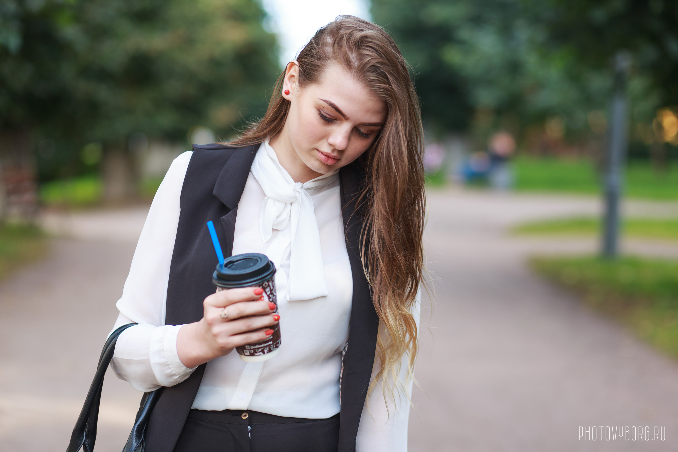 Фотосессия на улицах Выборга