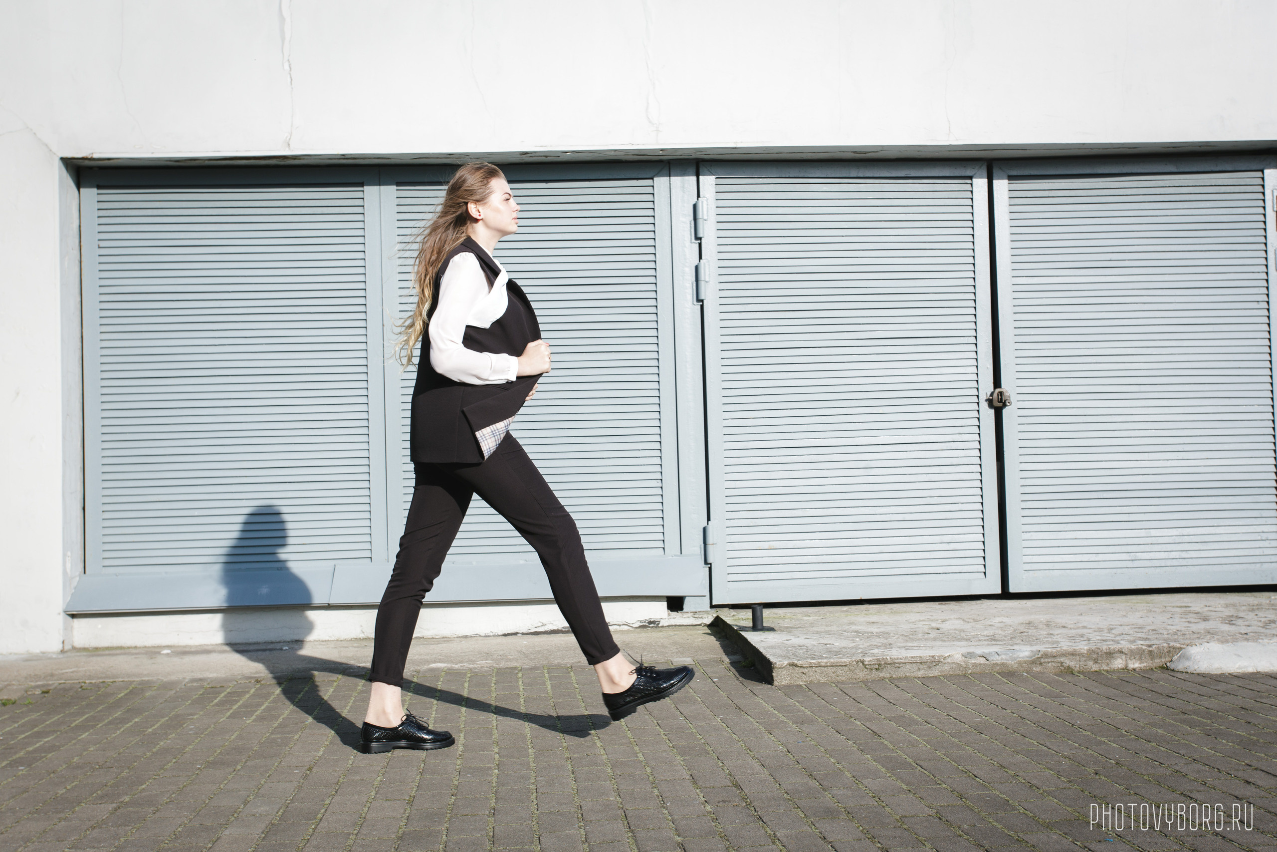 Фотосессия на улицах Выборга