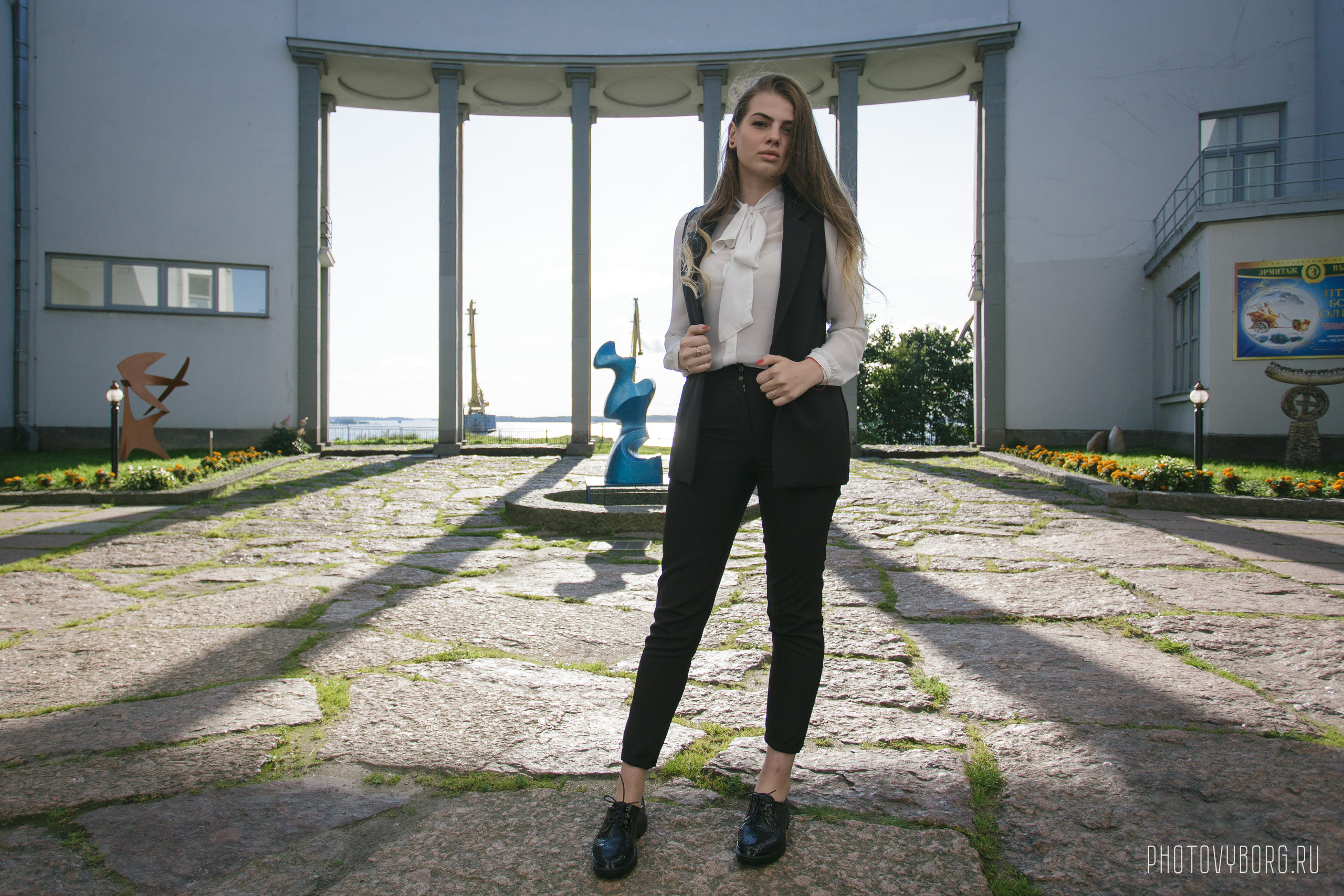 Фотосессия на улицах Выборга