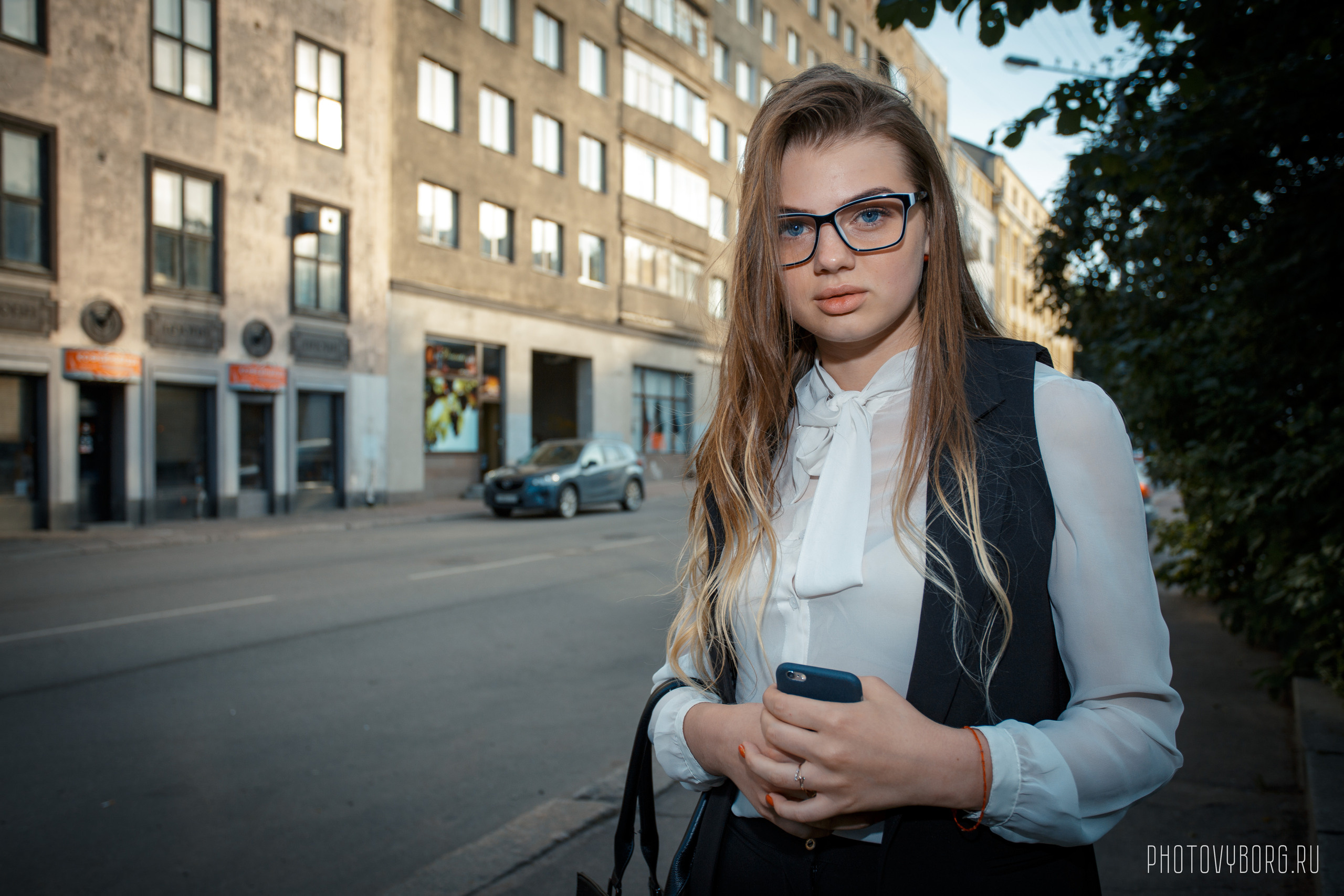 Фотосессия на улицах Выборга