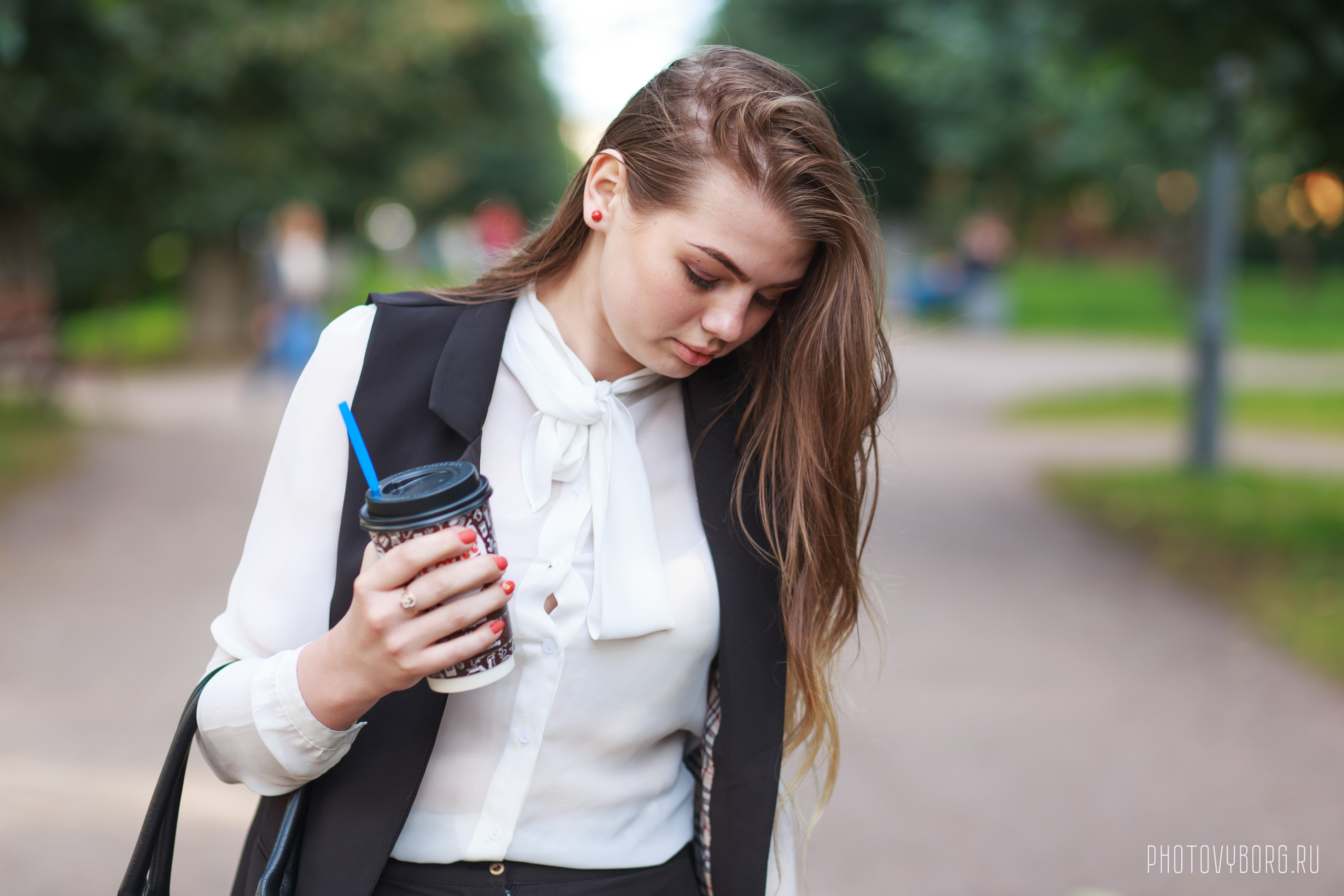 Фотосессия на улицах Выборга